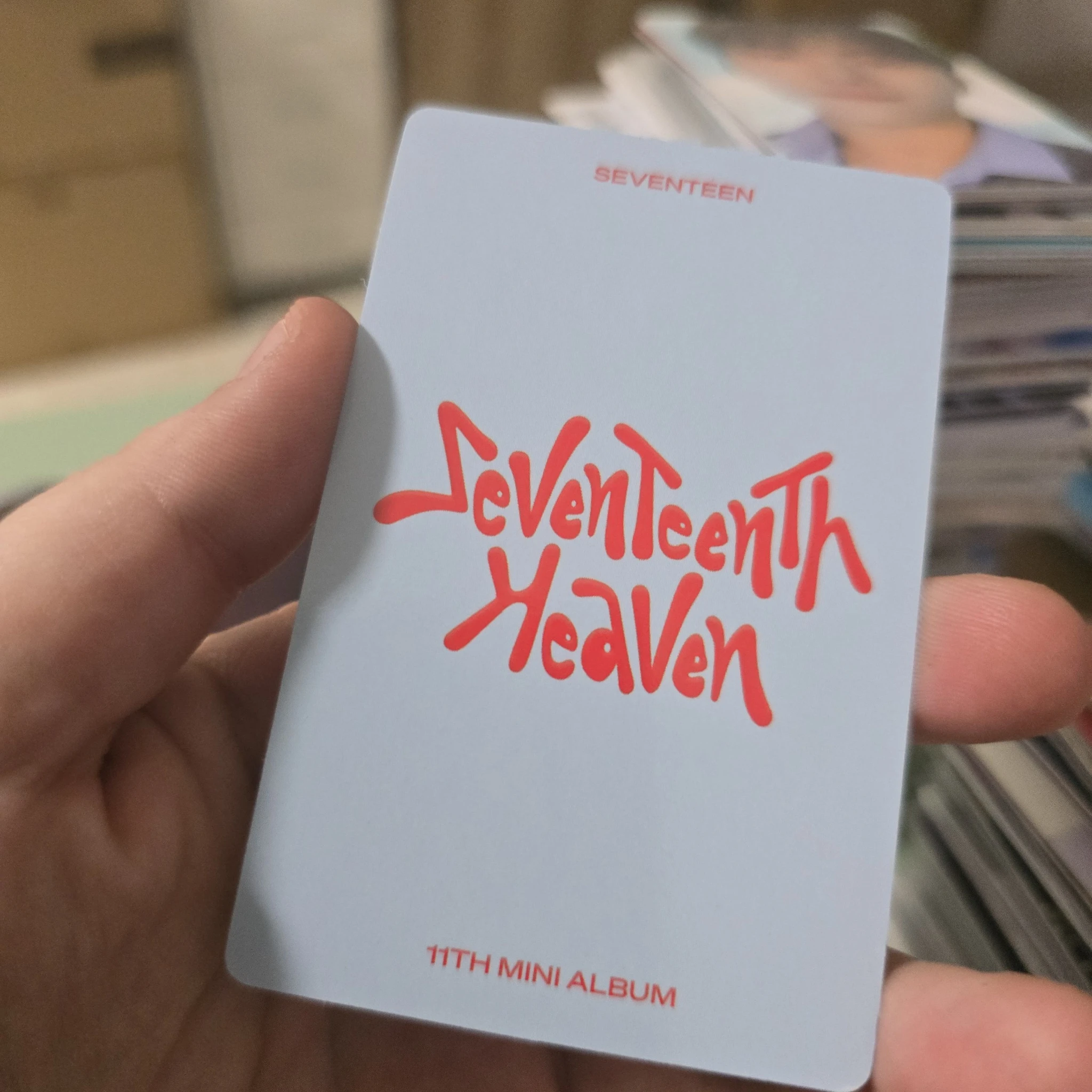 SEVENTEEN Woozi SEVENTEEN - Woozi - Seventeenth Heaven Album 2:14PM ver. listing photo 2