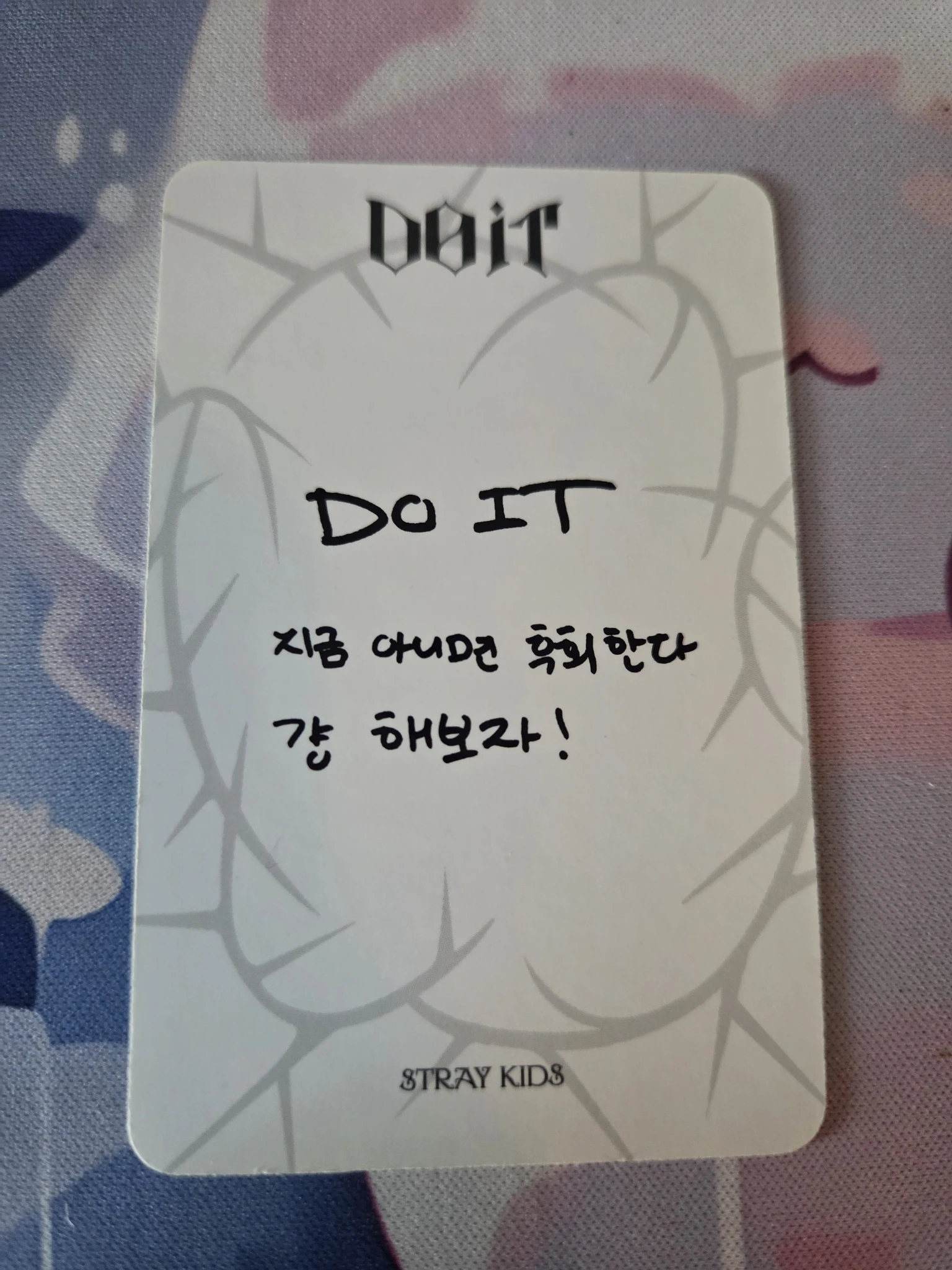 Stray Kids Bang Chan Stray Kids - Bang Chan - Do It Album album photocard do ver listing photo 2