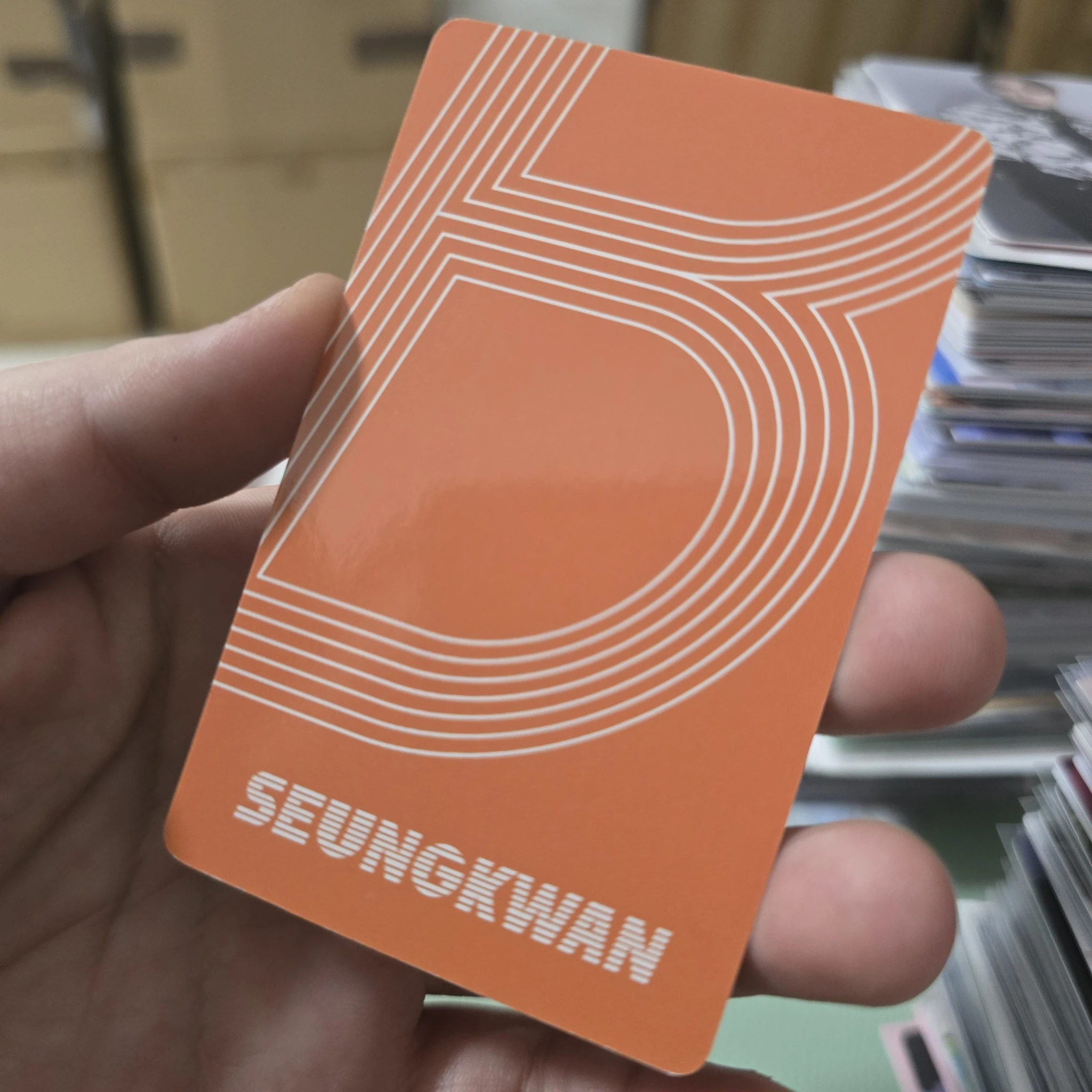 SEVENTEEN Seungkwan SEVENTEEN - Seungkwan - Second Wind Album kit version kihno version album photocard listing photo 2
