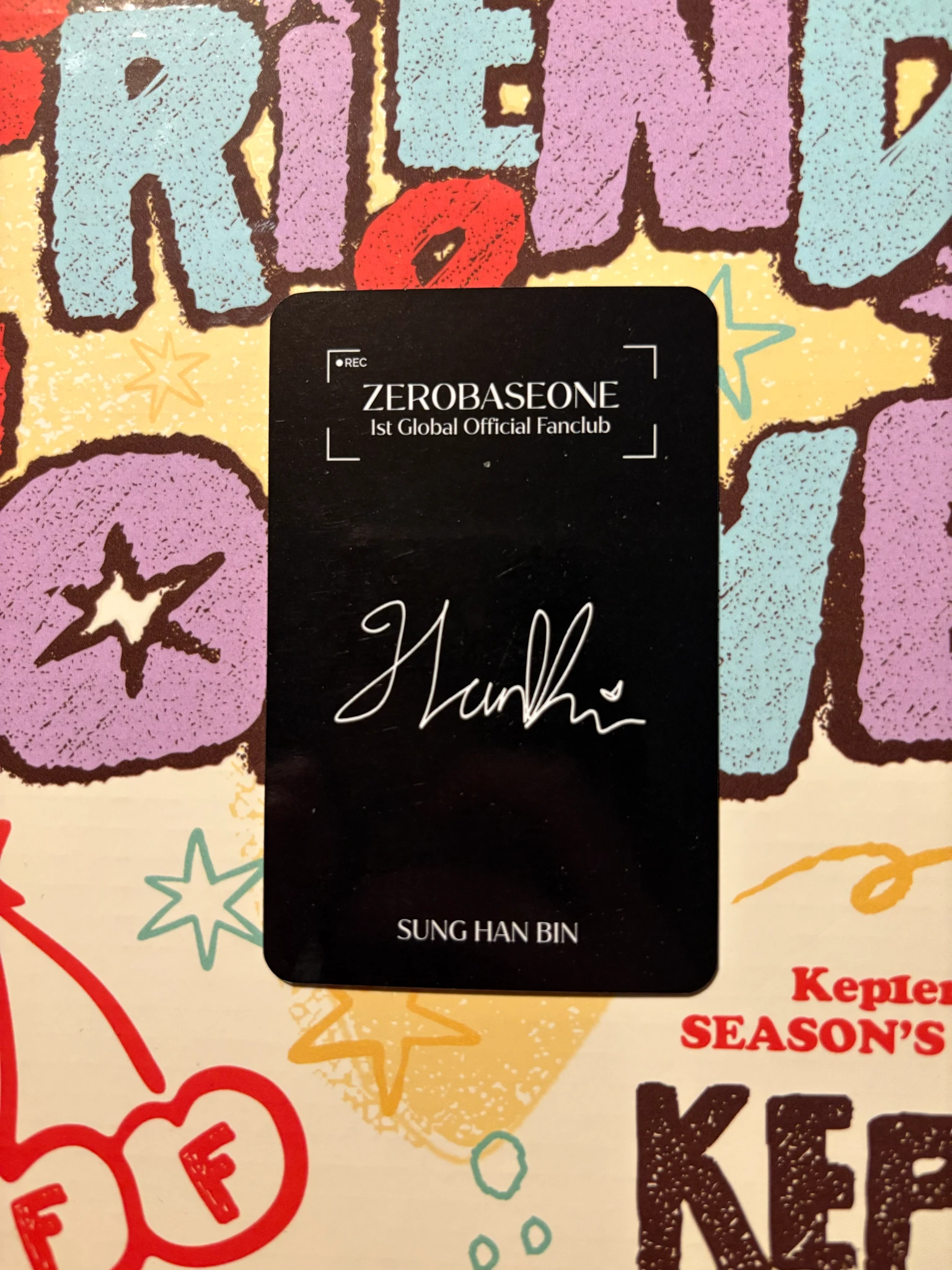 ZEROBASEONE Hanbin ZEROBASEONE - Hanbin - 1st Fanclub Other photocard set fanclub listing photo 2