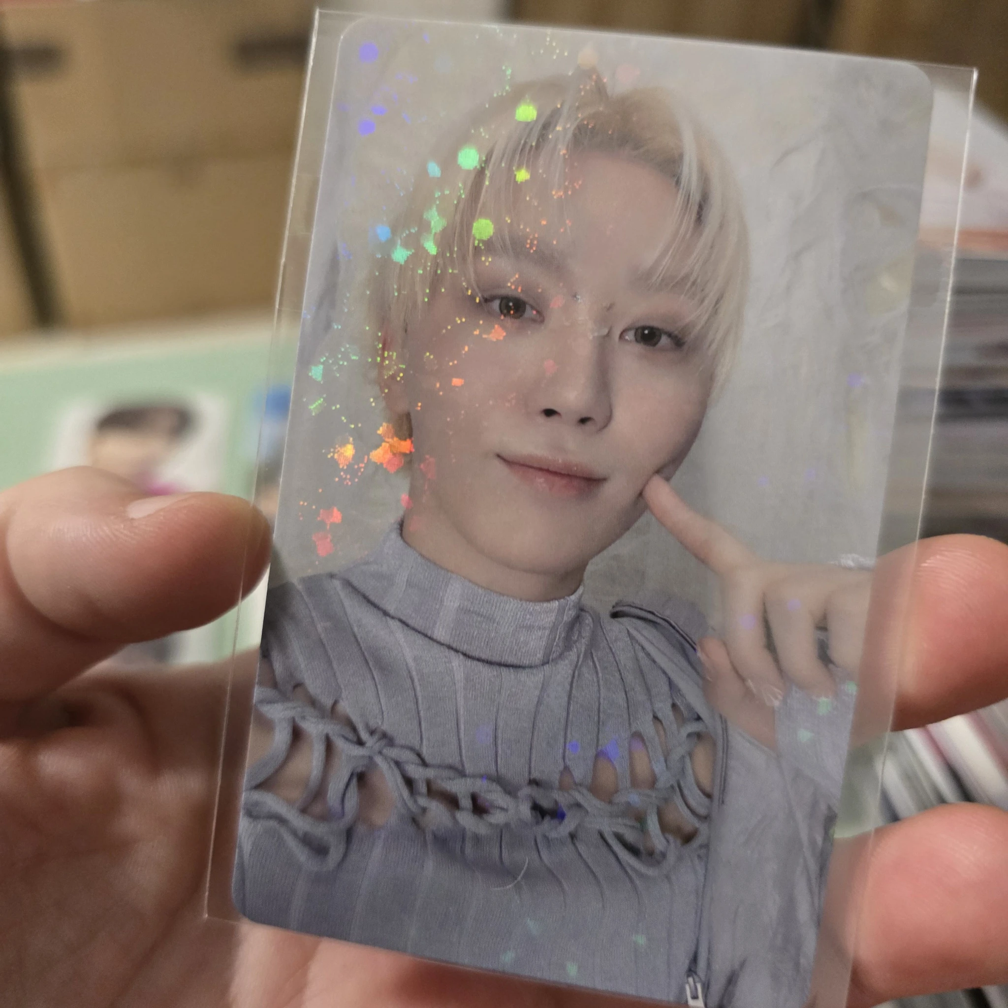 SEVENTEEN Seungkwan SEVENTEEN - Seungkwan - HAPPY BURSTDAY Album weverse japan shop (wvj) pob (pre-order benefit) holographic (hologram) standard version listing photo 2