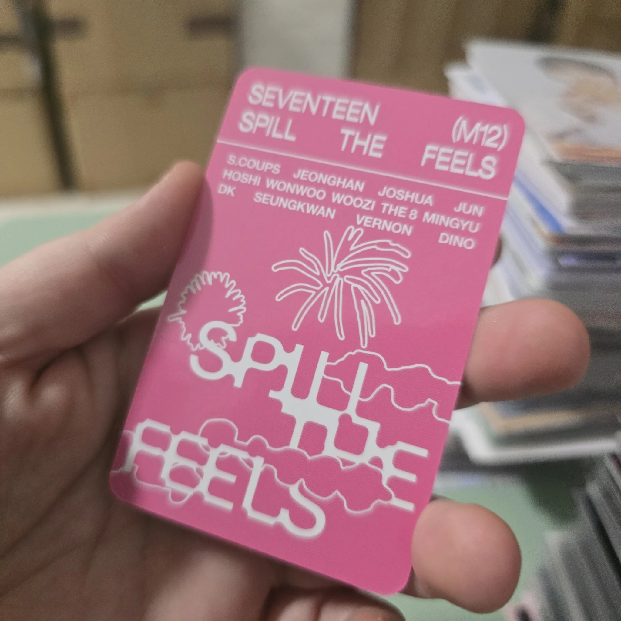 SEVENTEEN Seungkwan SEVENTEEN - Seungkwan - Spill the Feels Album listing photo 2
