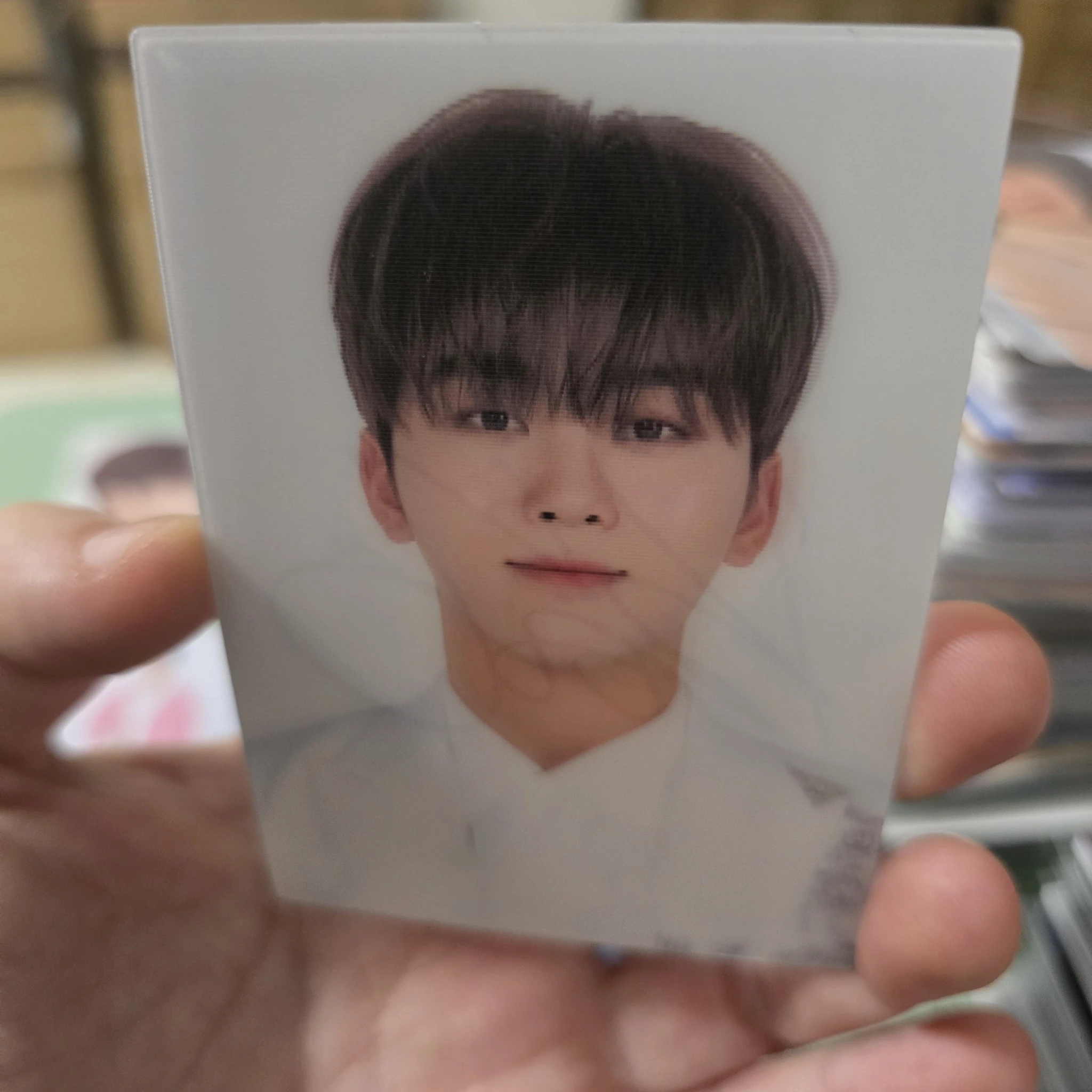 SEVENTEEN Seungkwan SEVENTEEN - Seungkwan - [2020 JAPAN] DOME TOUR Event lenticular merch photocard trading card listing photo 2