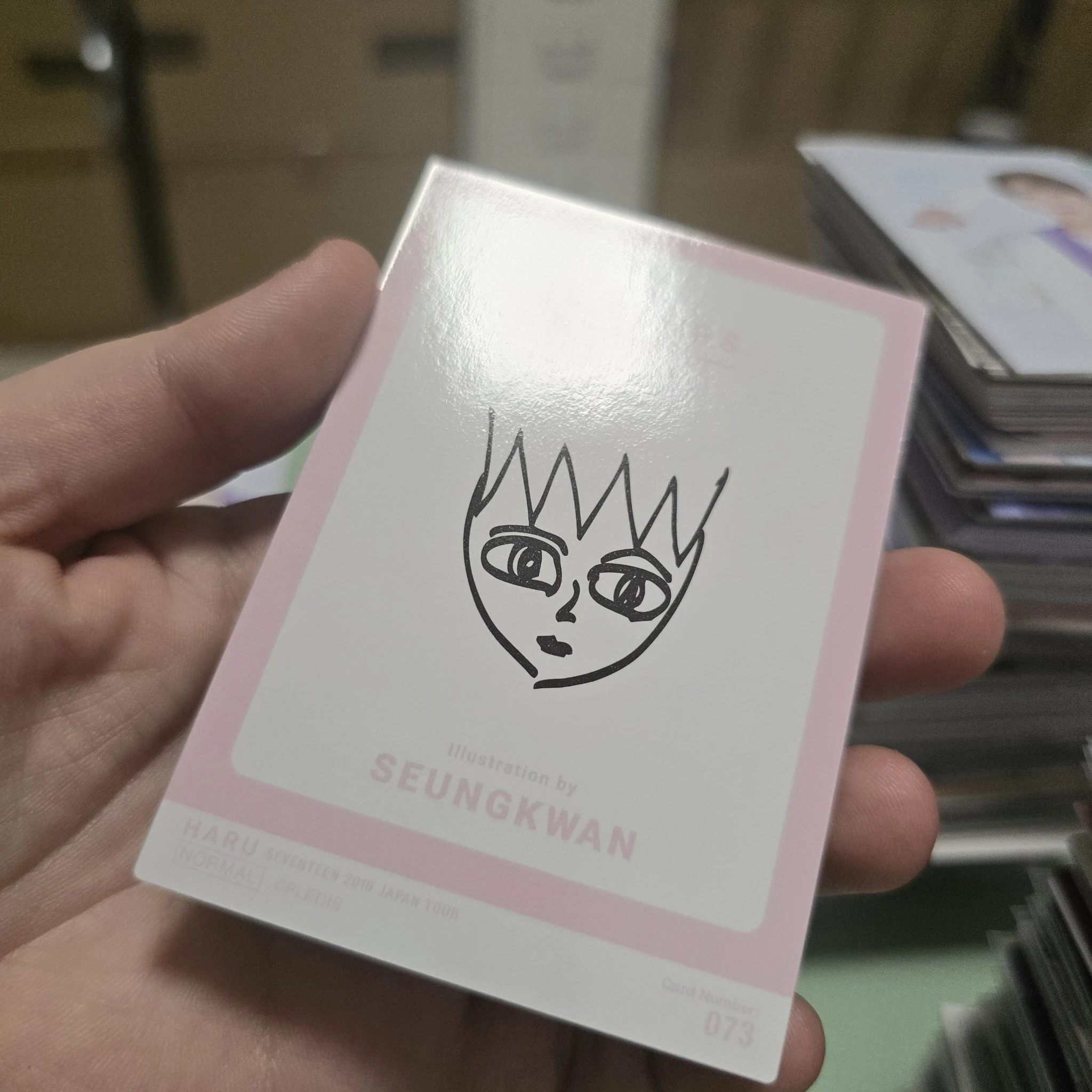 SEVENTEEN Seungkwan SEVENTEEN - Seungkwan - HARU TOUR Event trading card listing photo 2
