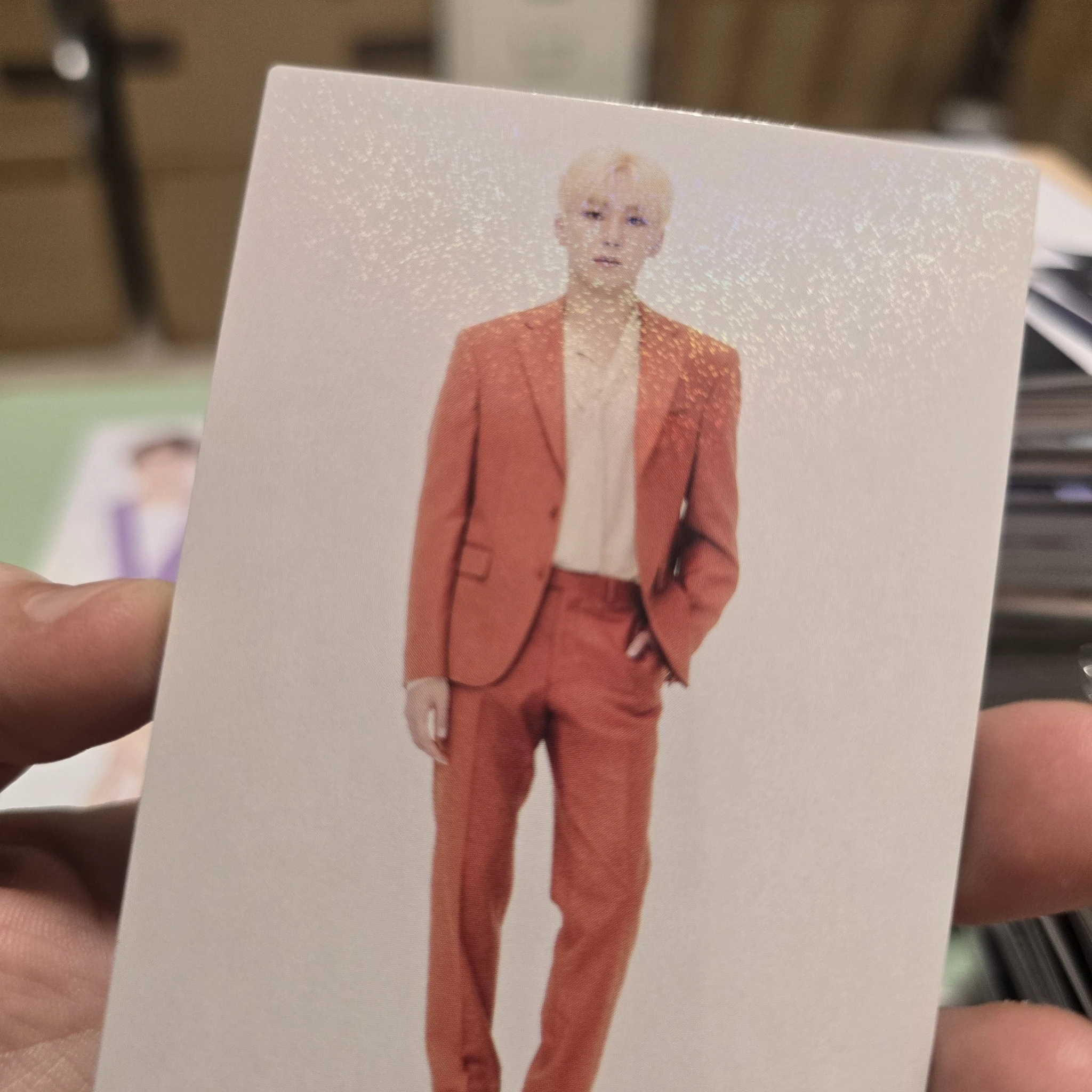 SEVENTEEN Seungkwan SEVENTEEN - Seungkwan - [BE THE SUN] WORLD TOUR Event trading card merch photocard japan listing photo 2