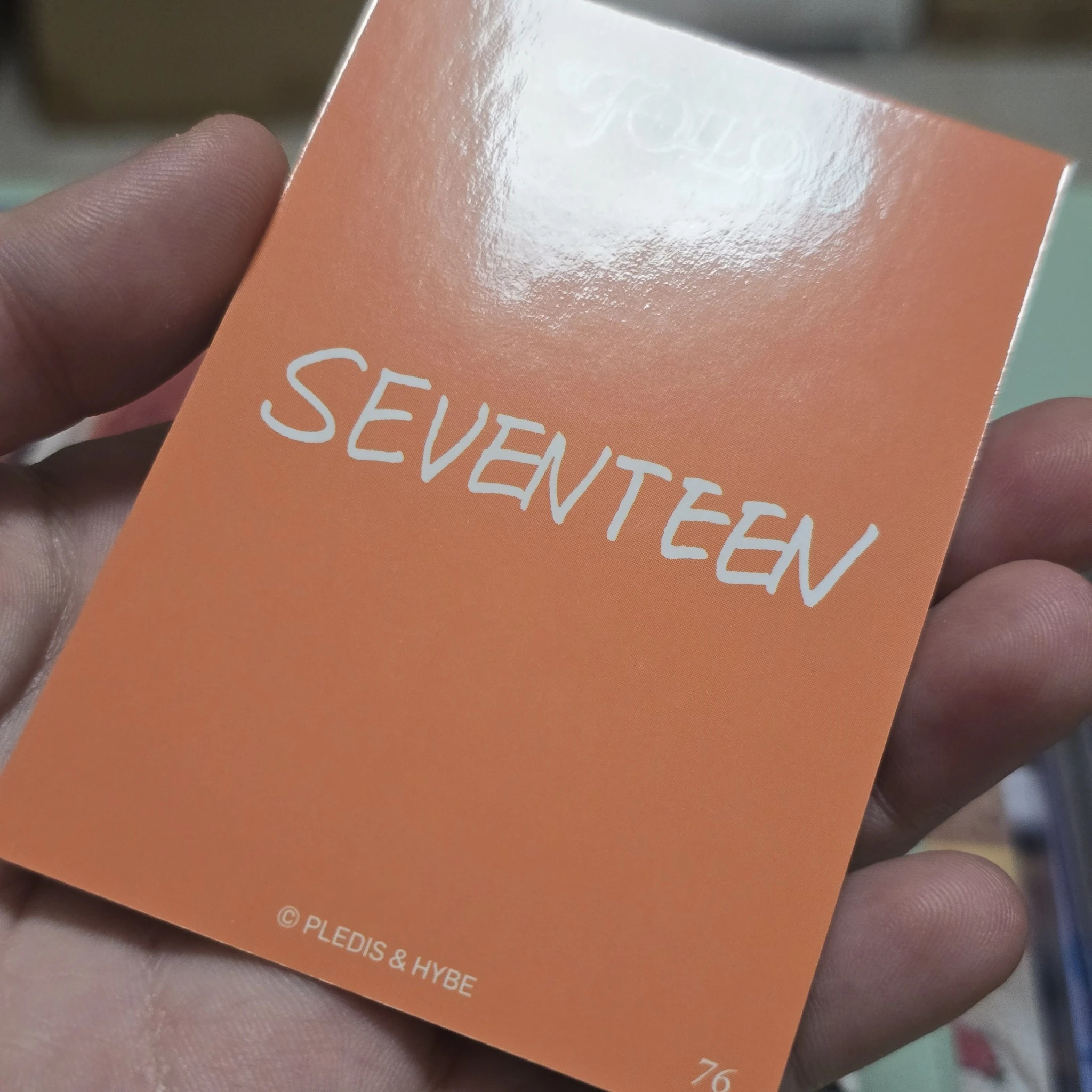 SEVENTEEN Seungkwan SEVENTEEN - Seungkwan - [FOLLOW] TOUR Event merch photocard trading card japan listing photo 2