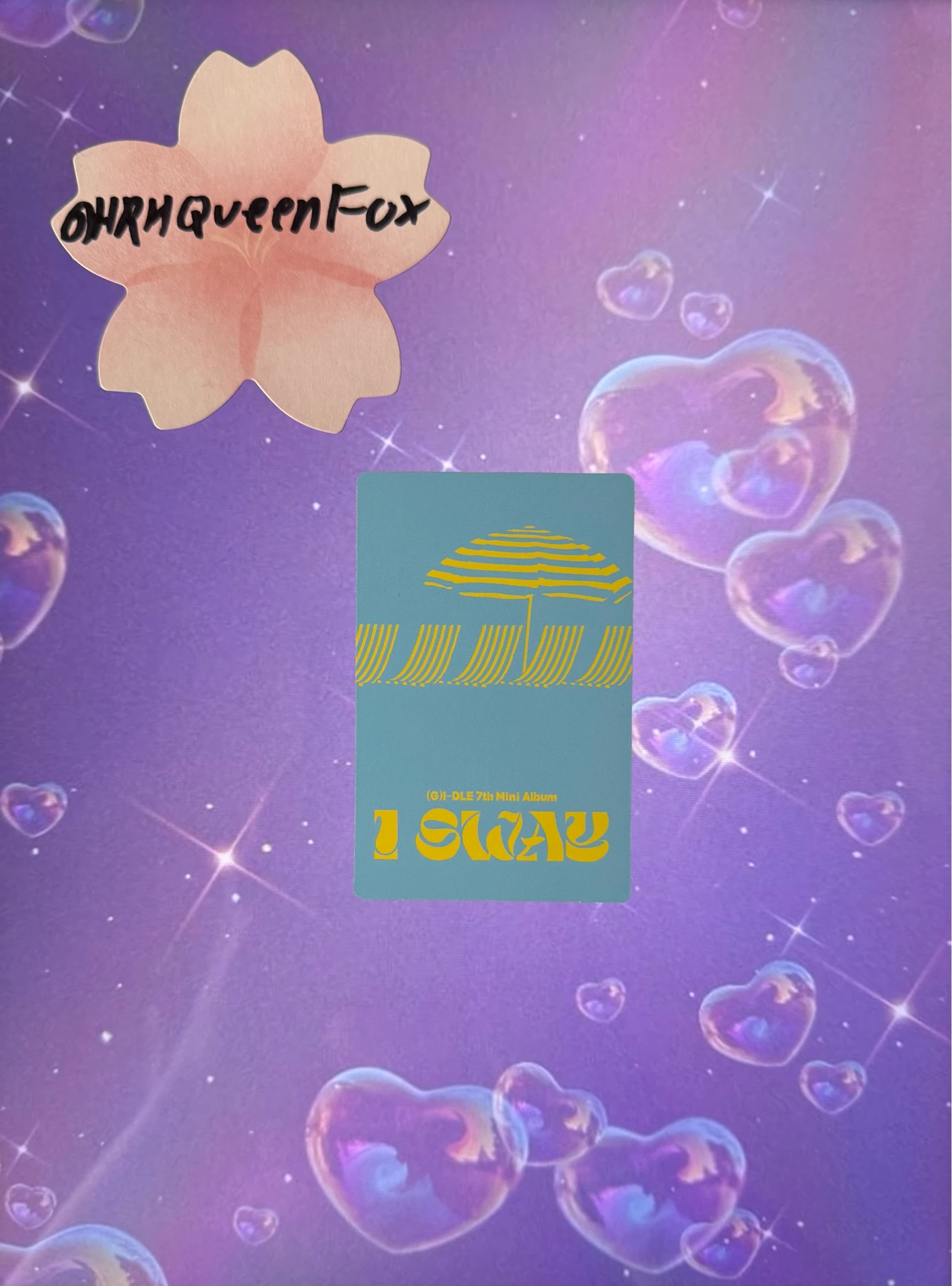 i-dle Miyeon i-dle - Miyeon - I Sway Album poca album album photocard listing photo 2
