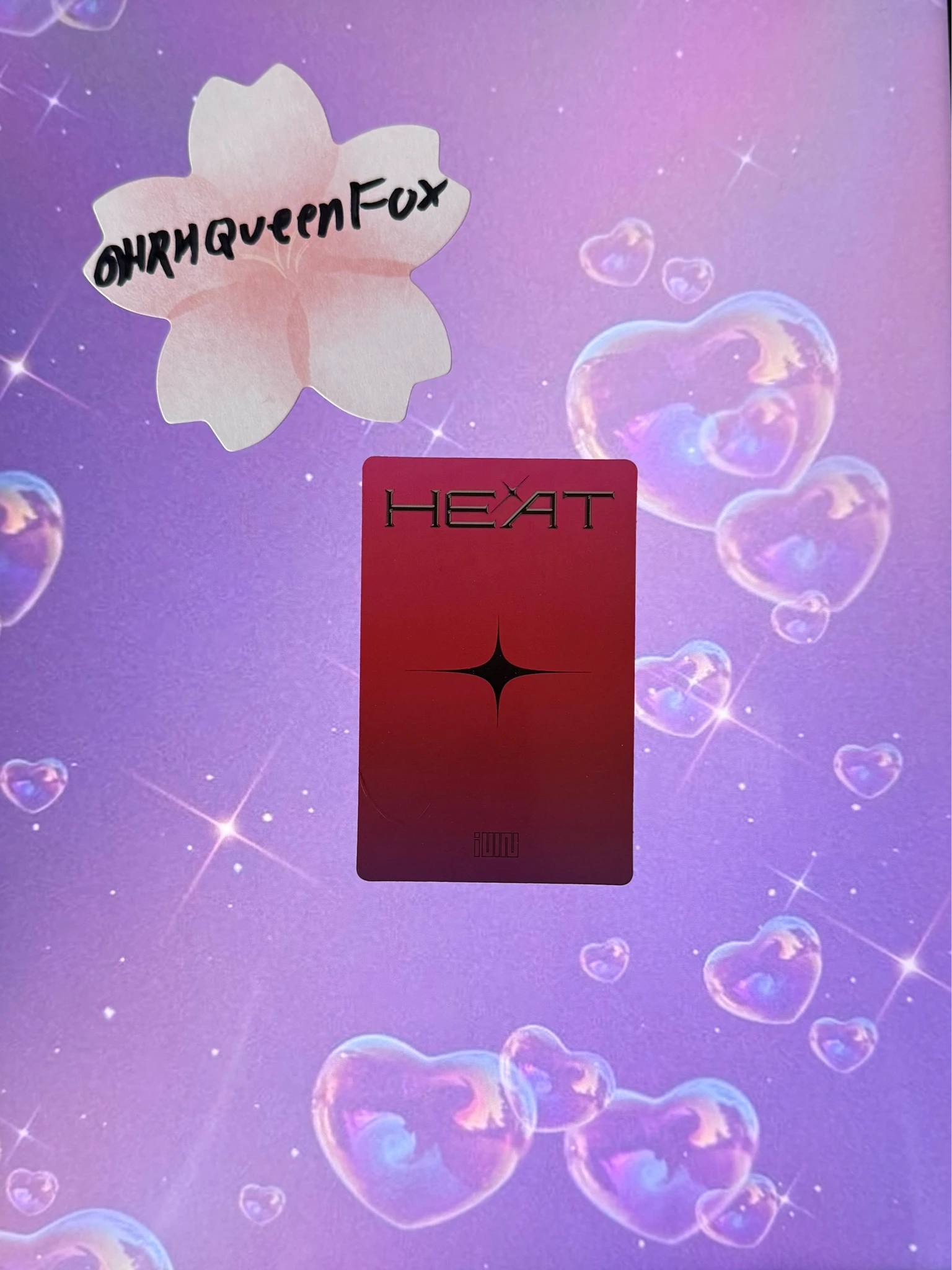 i-dle Minnie (G)I-DLE - Minnie - HEAT Album flare ver. standard ver. album photocard listing photo 2