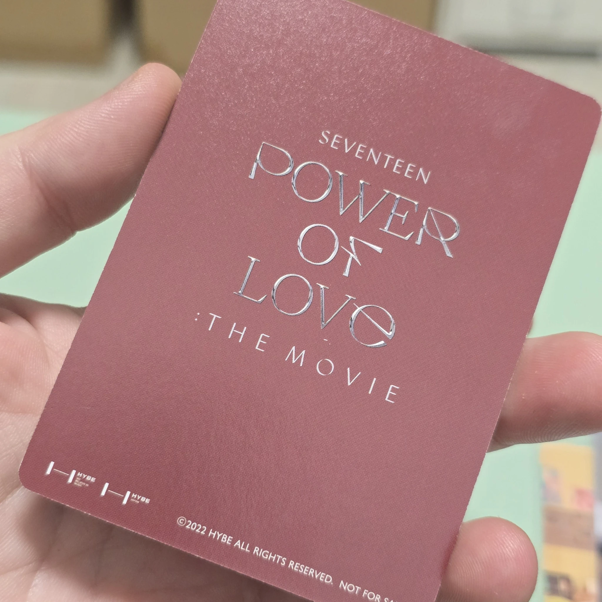 SEVENTEEN Seungkwan SEVENTEEN - Seungkwan - [POWER OF LOVE] ONLINE CONCERT Event cgv movie selfie listing photo 2