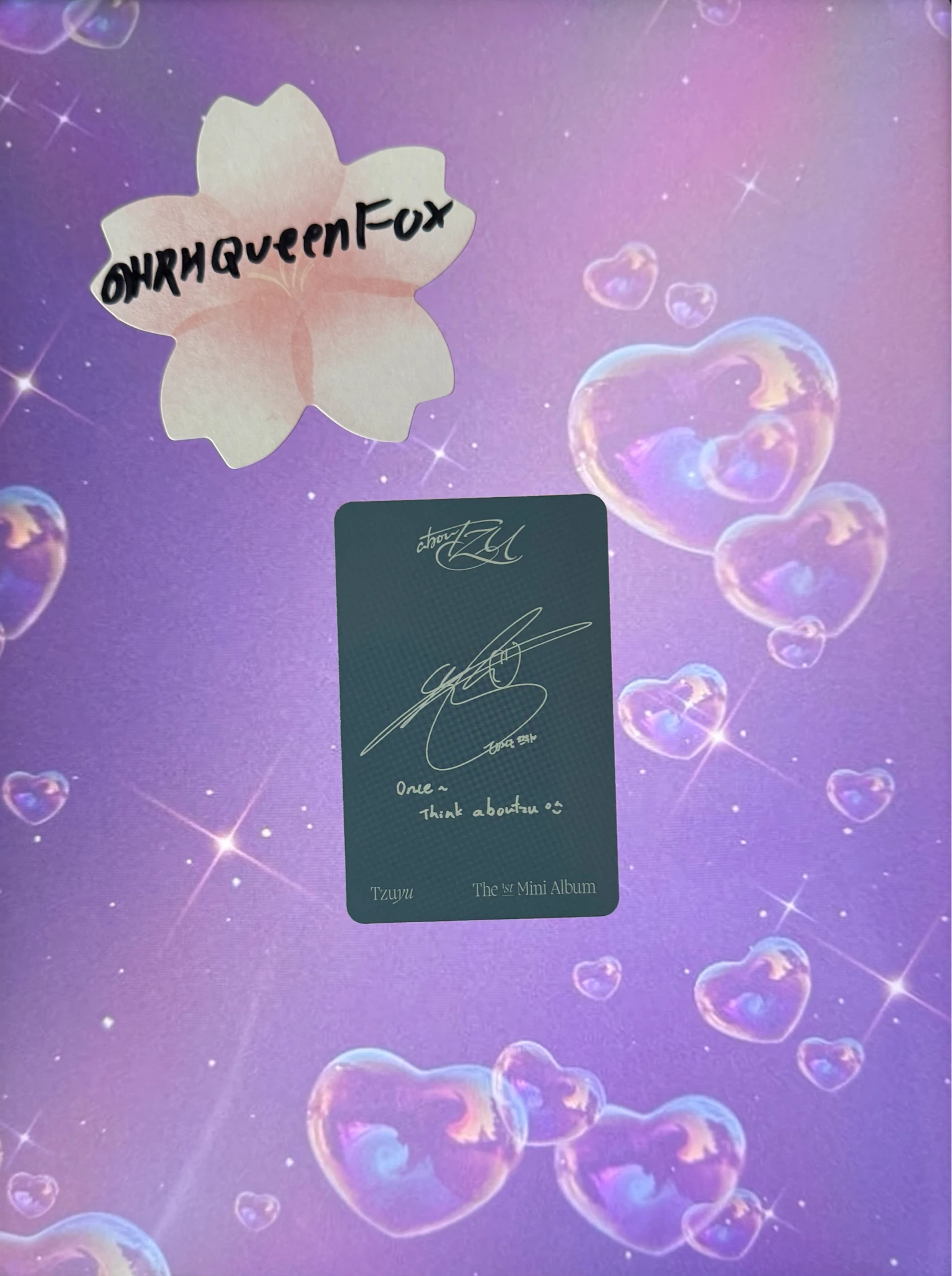 TWICE Tzuyu TWICE-Tzuyu-Album-tzuyu aboutzu (solo) listing photo 2