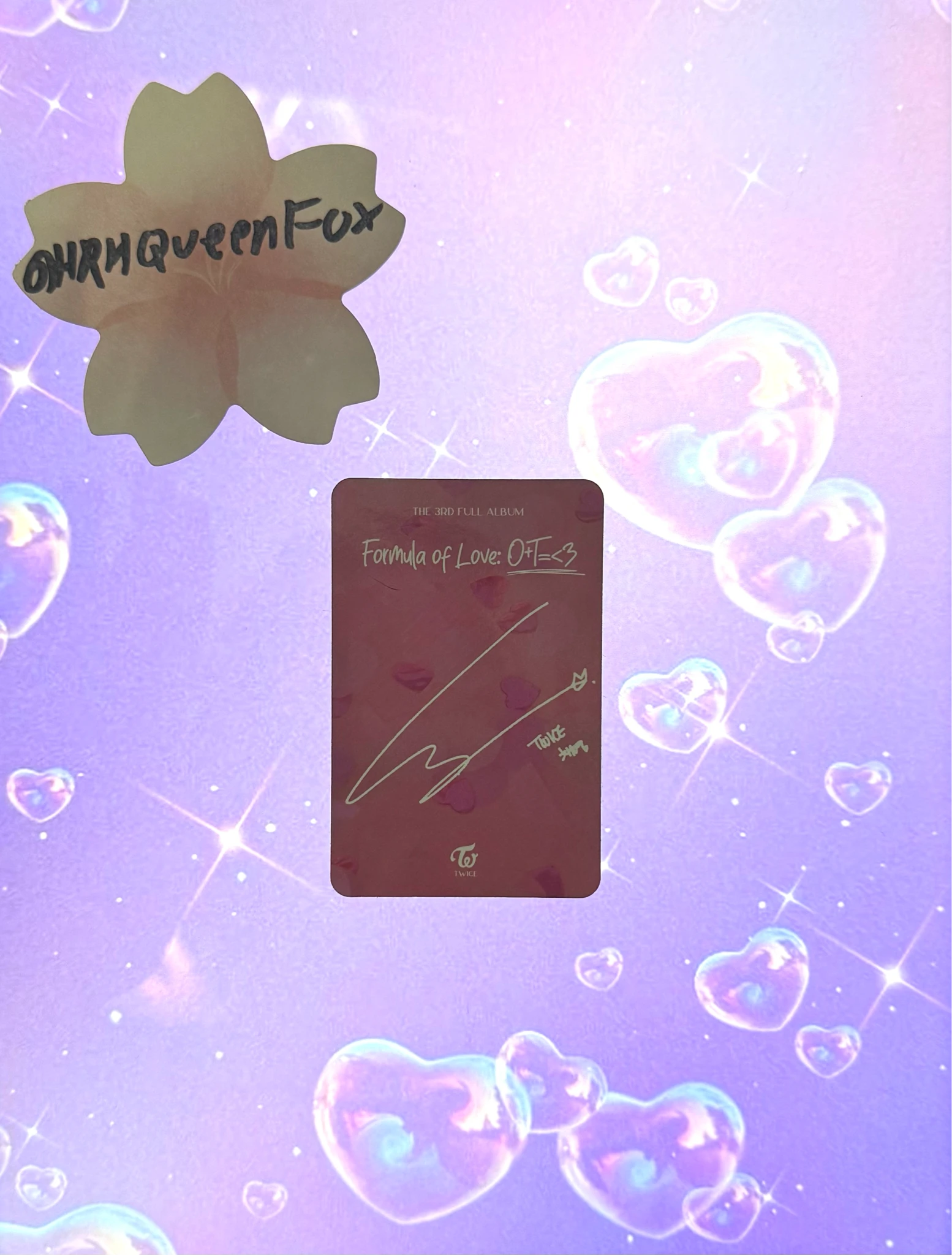 TWICE Chaeyoung TWICE-Chaeyoung-Album-Formula of Love: O+T=<3 listing photo 2