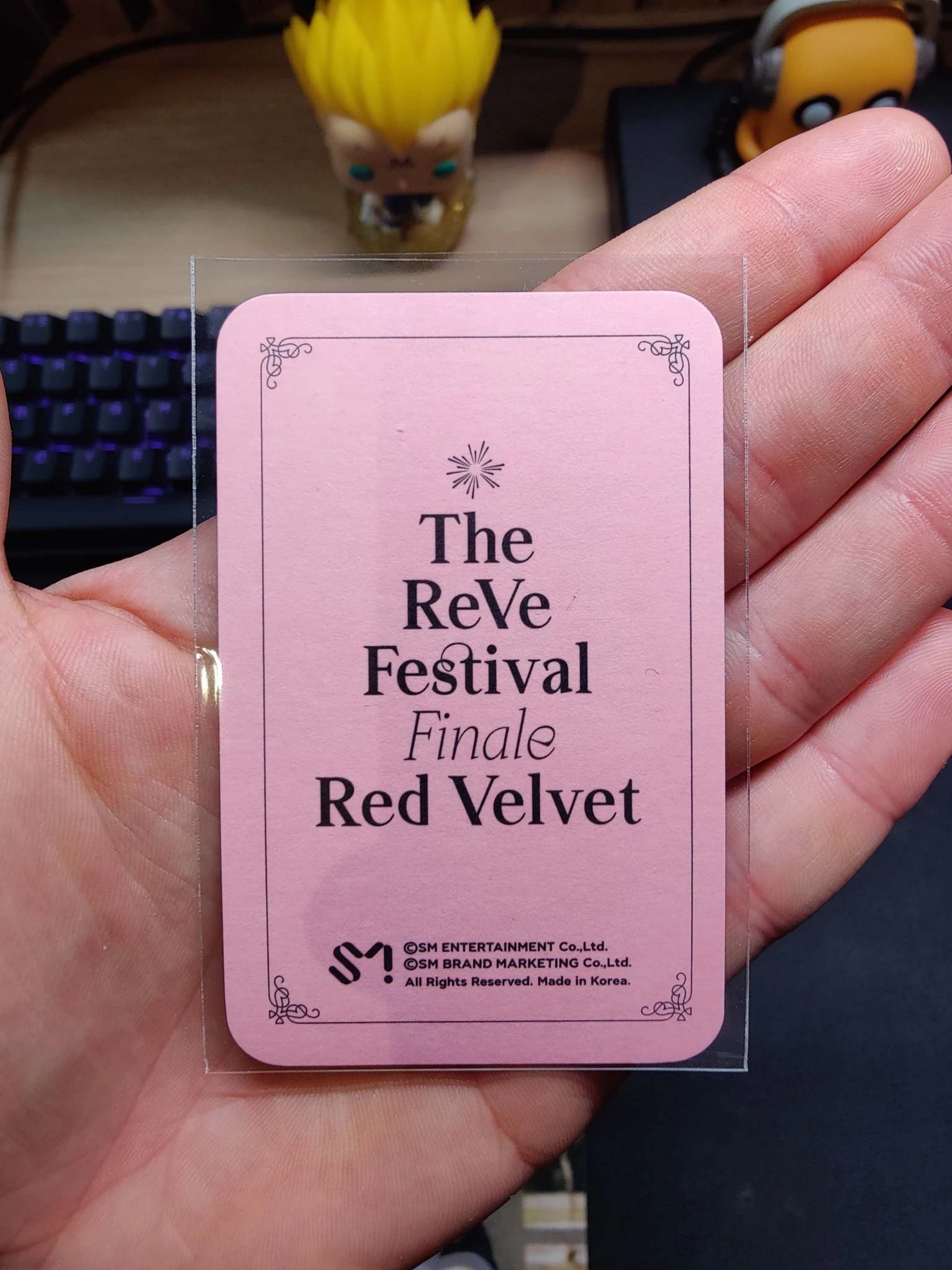 Red Velvet Seulgi Red Velvet - Seulgi - The ReVe Festival: Finale Album merch photocard holographic (hologram) photocard set listing photo 2