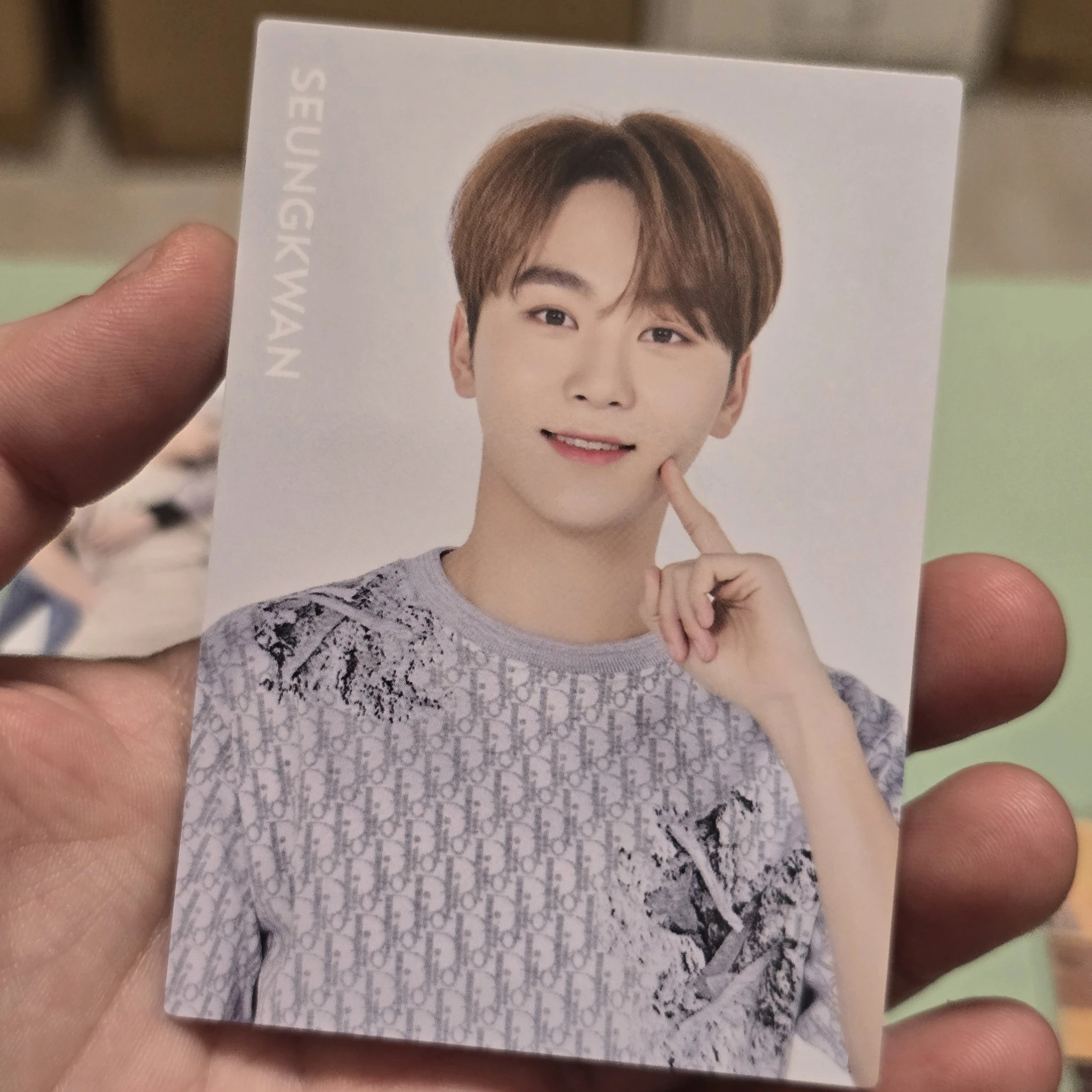 SEVENTEEN Seungkwan SEVENTEEN - Seungkwan - 2020 JAPAN DOME TOUR Event trading card listing photo 2