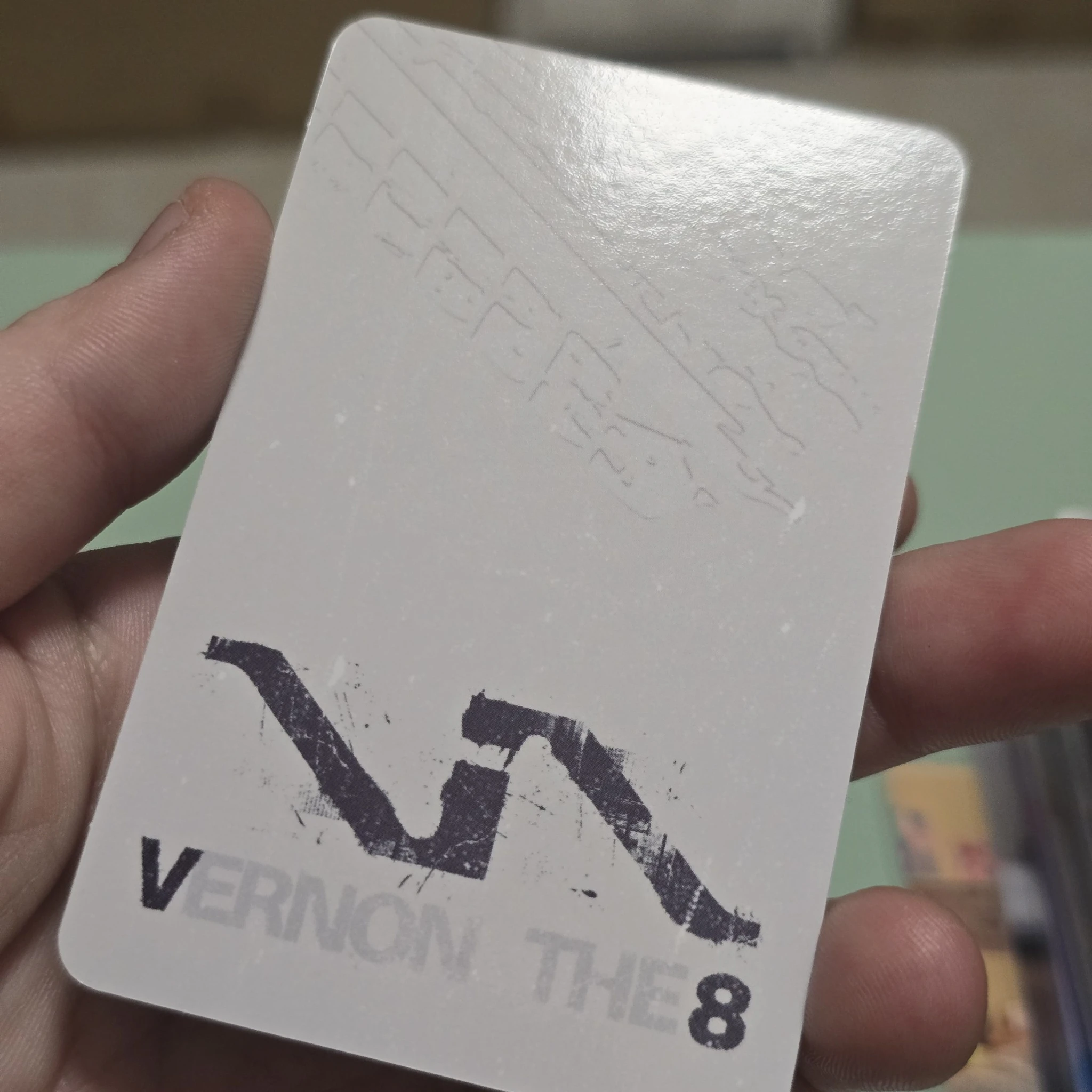 SEVENTEEN SEVENTEEN - Vernon & The8 - V8 Album standard version album photocard listing photo 2