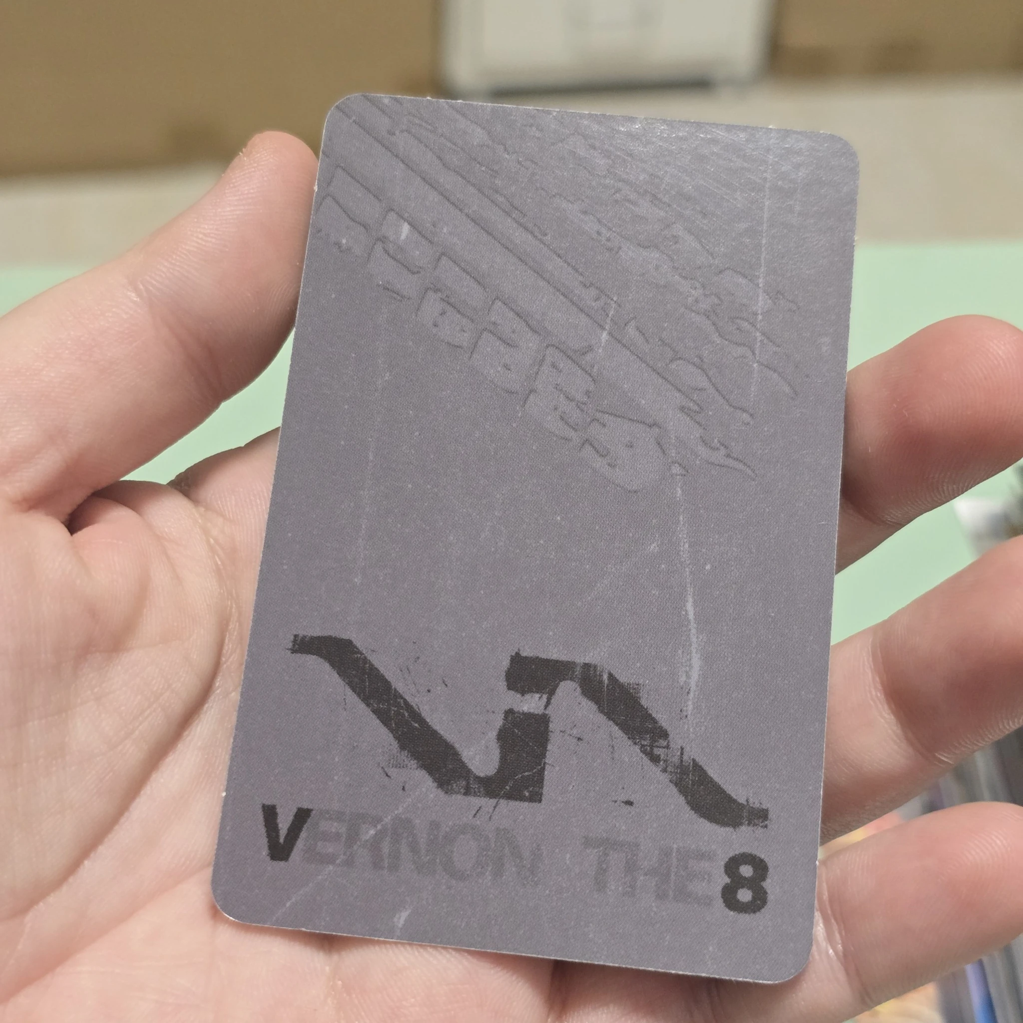 SEVENTEEN SEVENTEEN - The8 & Vernon - V8 Album album photocard standard version listing photo 2