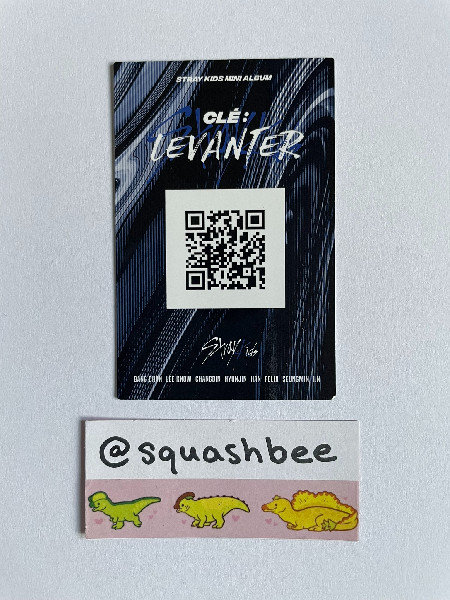 Stray Kids I.N Stray Kids - I.N - Clé: Levanter Album album photocard name ver. listing photo 2