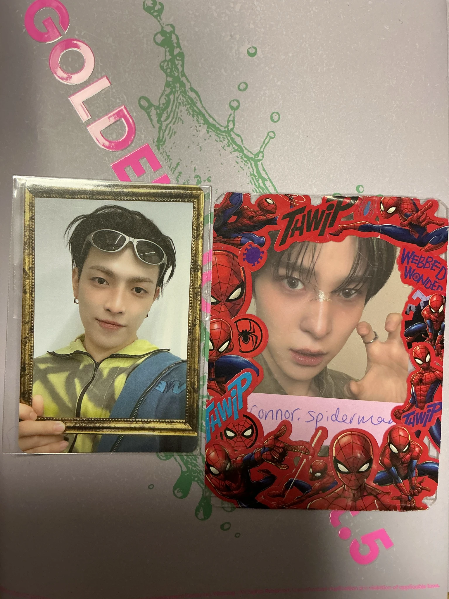 ATEEZ Hongjoong ATEEZ - Hongjoong - ANITEEZ IN COLOR Other pop-up exclusive purchase benefit online listing photo 2