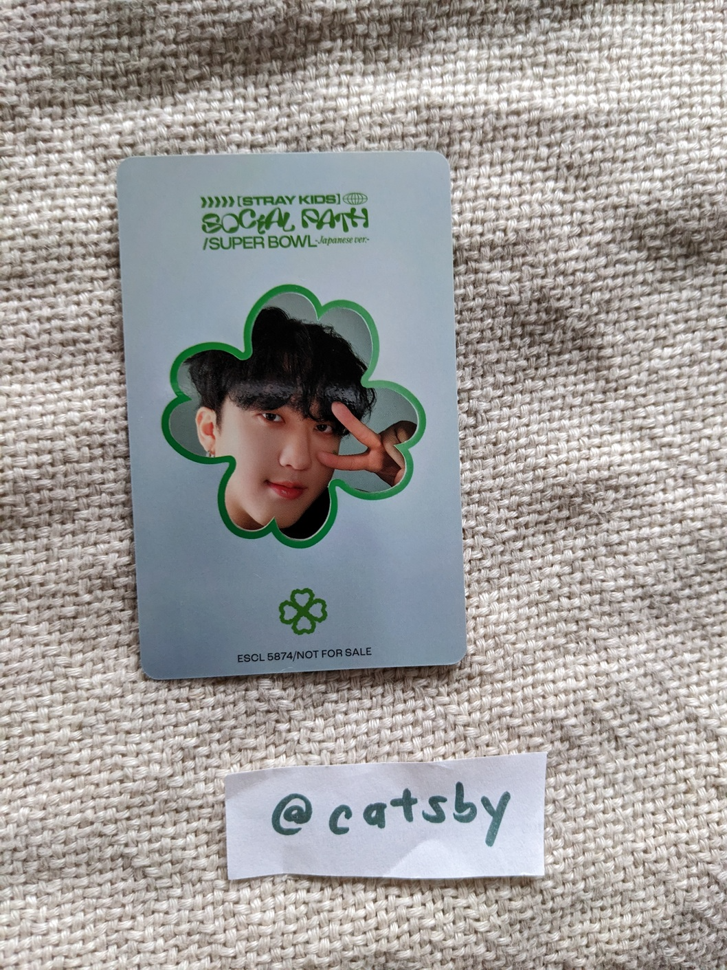 Stray Kids Changbin Stray Kids - Changbin - Social Path Album album photocard regular version listing photo 2