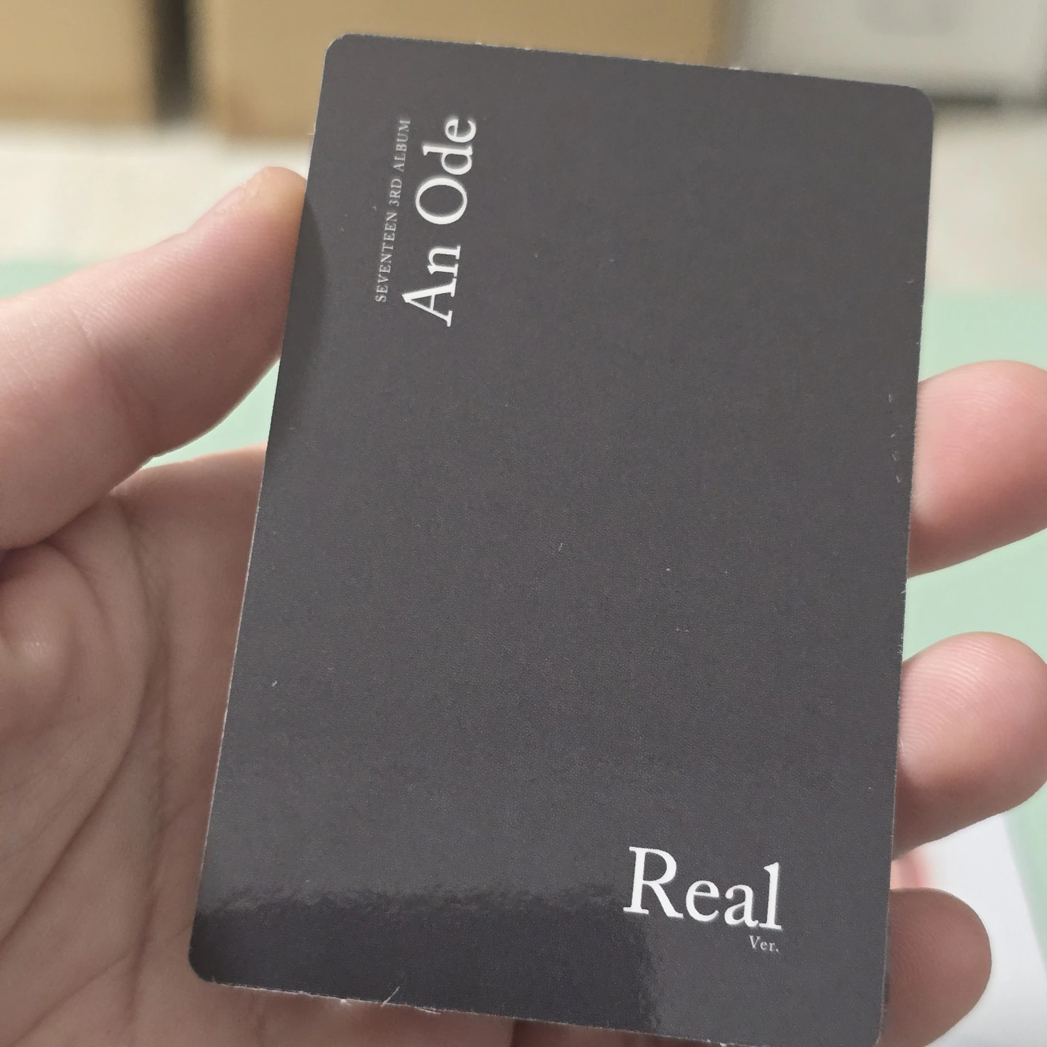SEVENTEEN Seungkwan SEVENTEEN - Seungkwan - An Ode Album album photocard korean album real version listing photo 2
