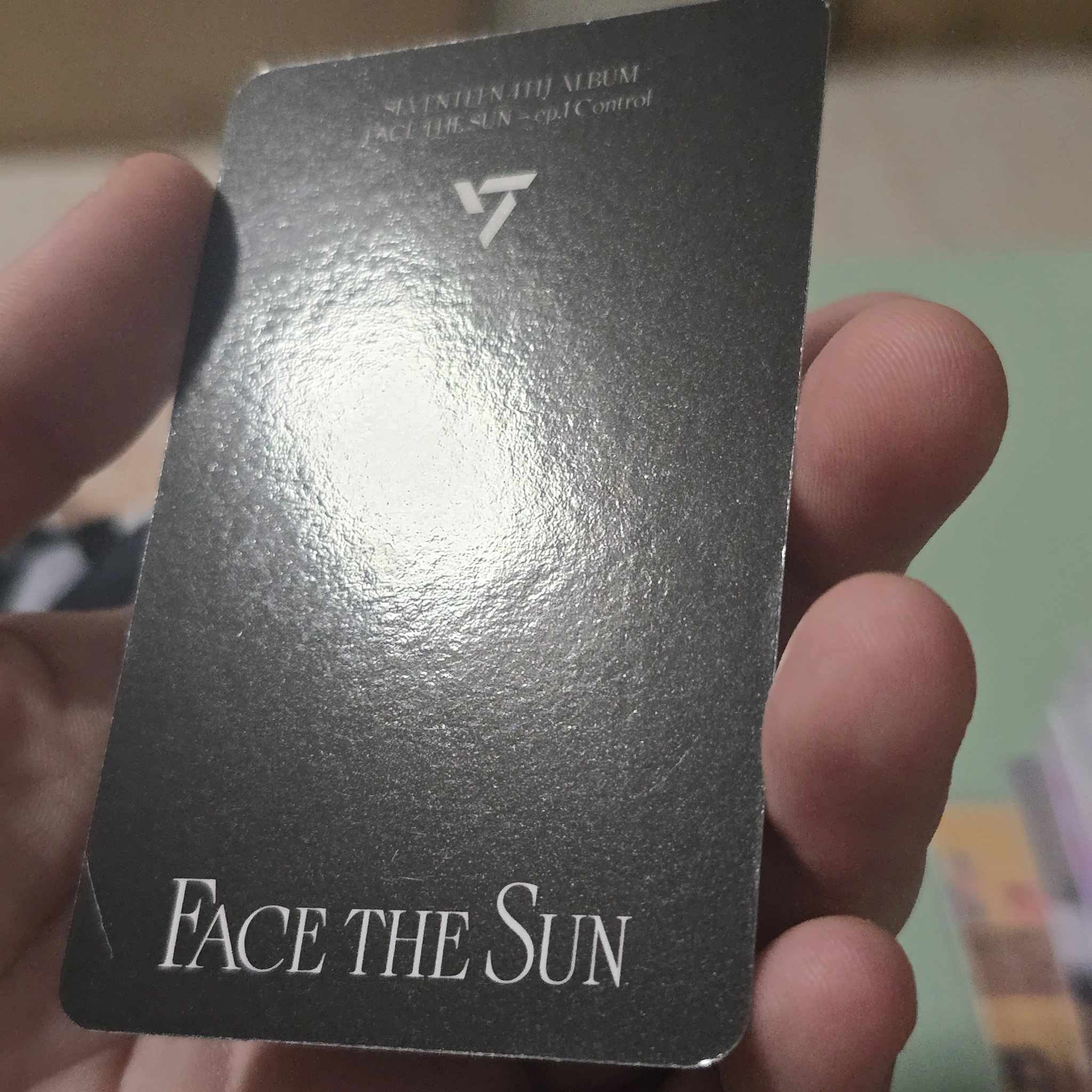 SEVENTEEN Seungkwan SEVENTEEN - Seungkwan - Face the Sun Album album photocard control version listing photo 2