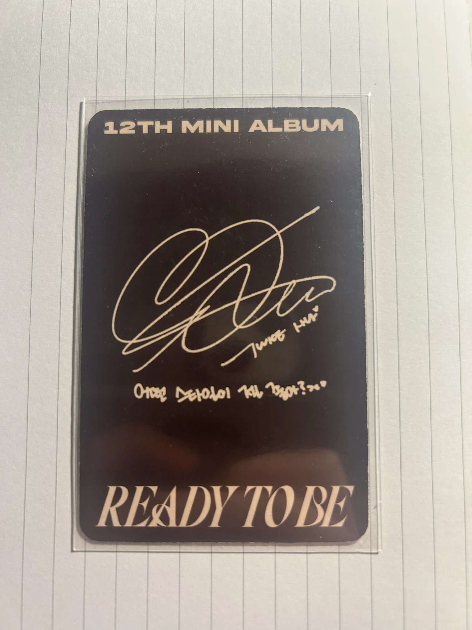 TWICE Sana TWICE-Sana-Album-READY TO BE listing photo 2
