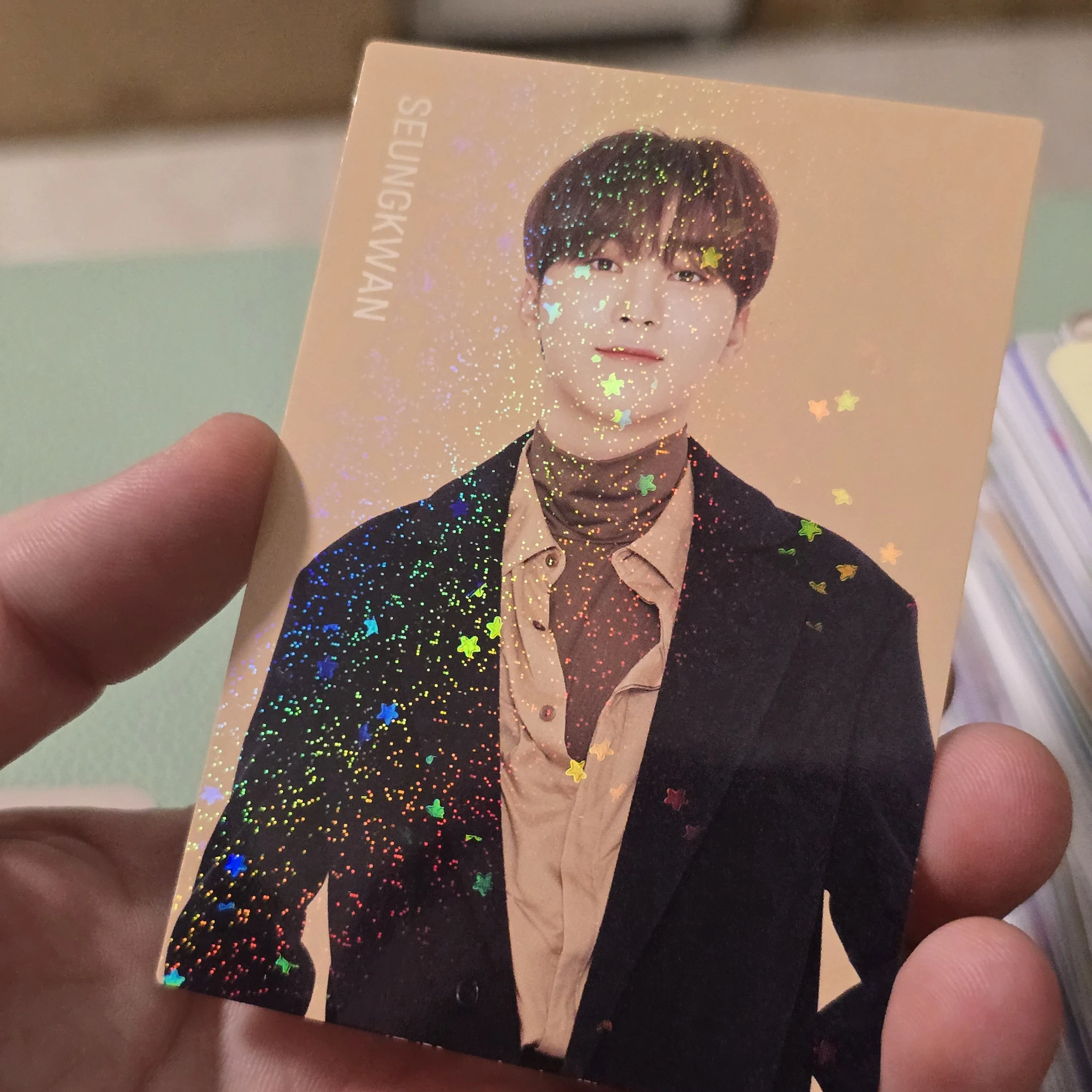 SEVENTEEN Seungkwan SEVENTEEN - Seungkwan - 2020 Winter Goods Merchandise Other japan trading card merch photocard holographic (hologram) listing photo 2