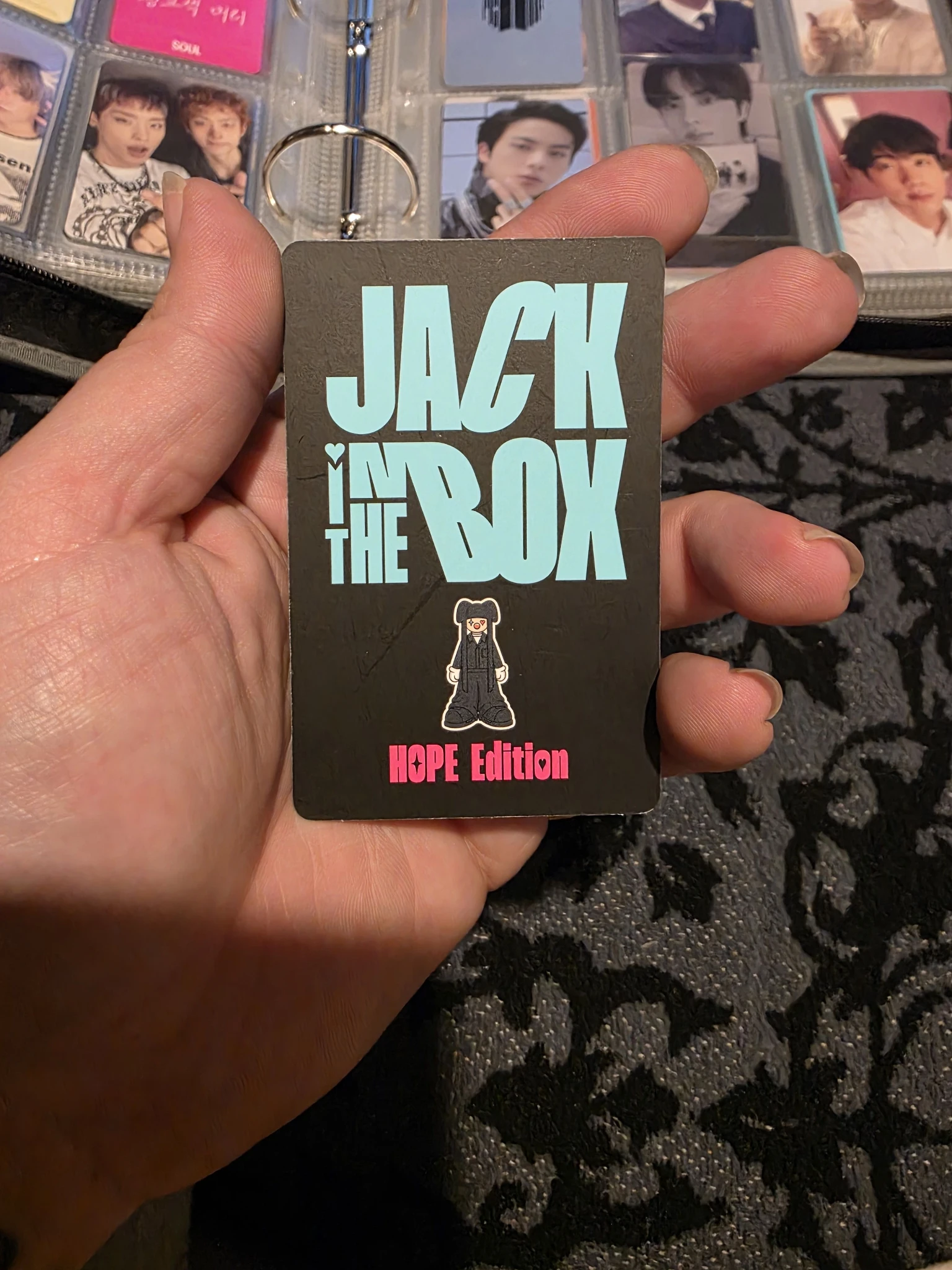BTS j-hope BTS - J-HOPE - Jack In The Box (Hope Edition) Album lucky draw listing photo 2
