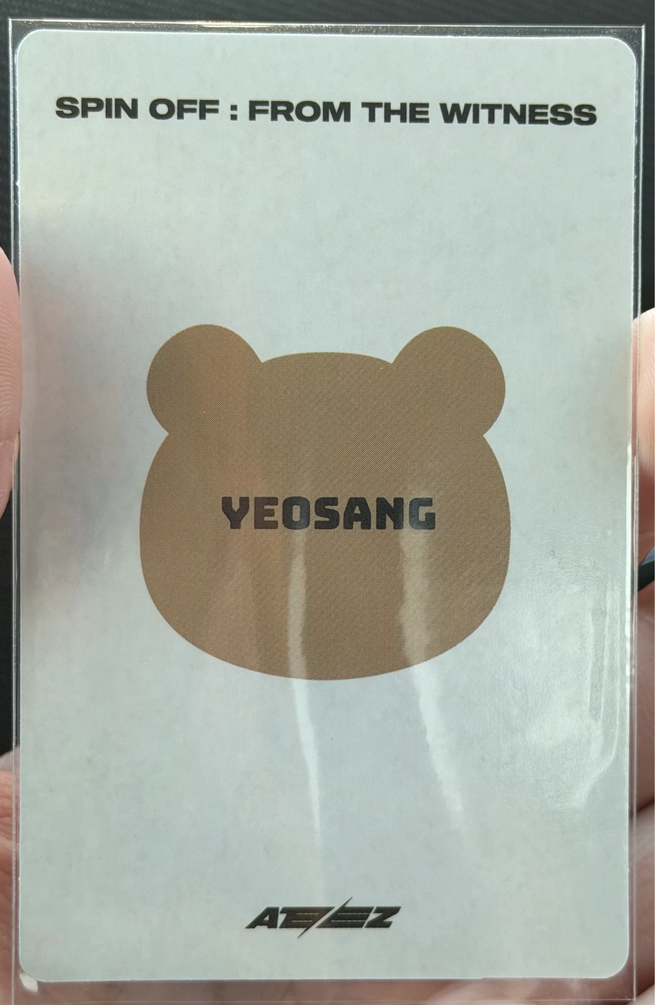 ATEEZ Yeosang ATEEZ - Yeosang - SPIN OFF : FROM THE WITNESS Album pob (pre-order benefit) hello82 exclusive hug version listing photo 2