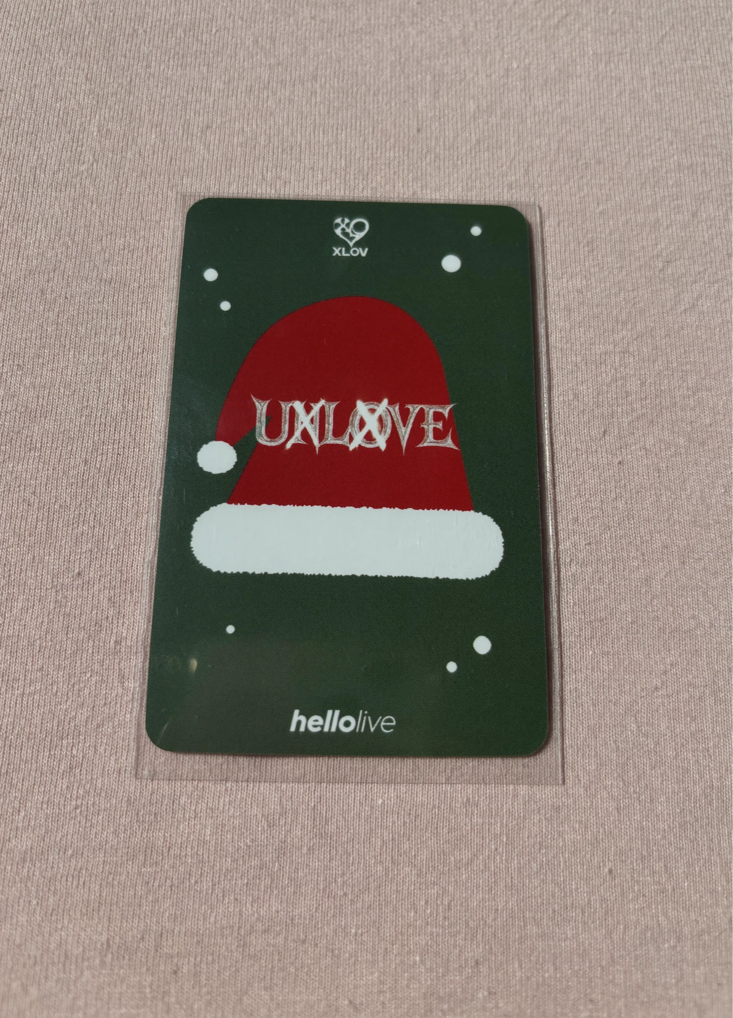 XLOV Rui XLOV - Rui - UXLXVE Album video call (fancall) hellolive round 1 listing photo 2