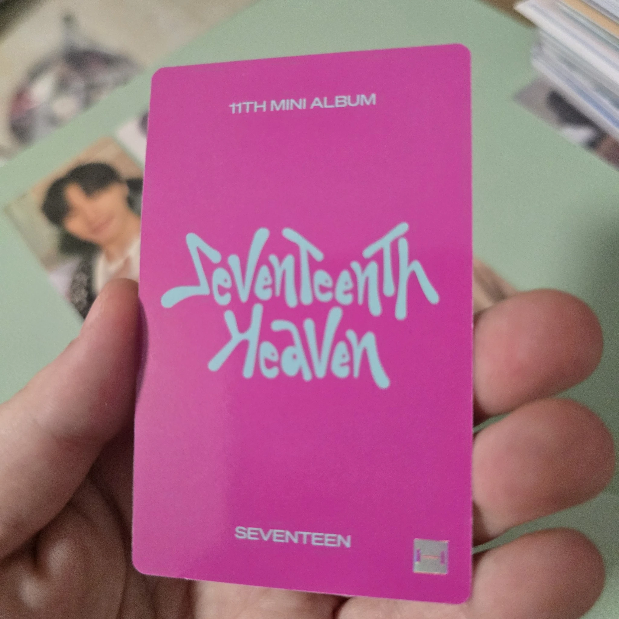 SEVENTEEN Joshua SEVENTEEN - Joshua - Seventeenth Heaven Album m2u lucky draw listing photo 2