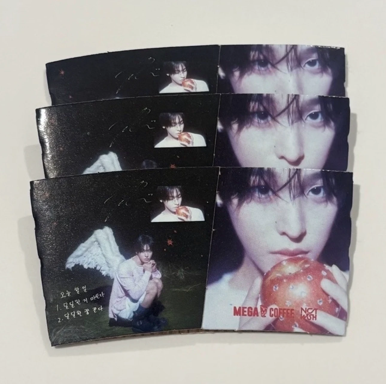 NCT WISH Riku NCT WISH - Riku - NCT Wish x MEGA MGC COFFEE Other cup sleeve brand collaboration 2026 version listing photo 2