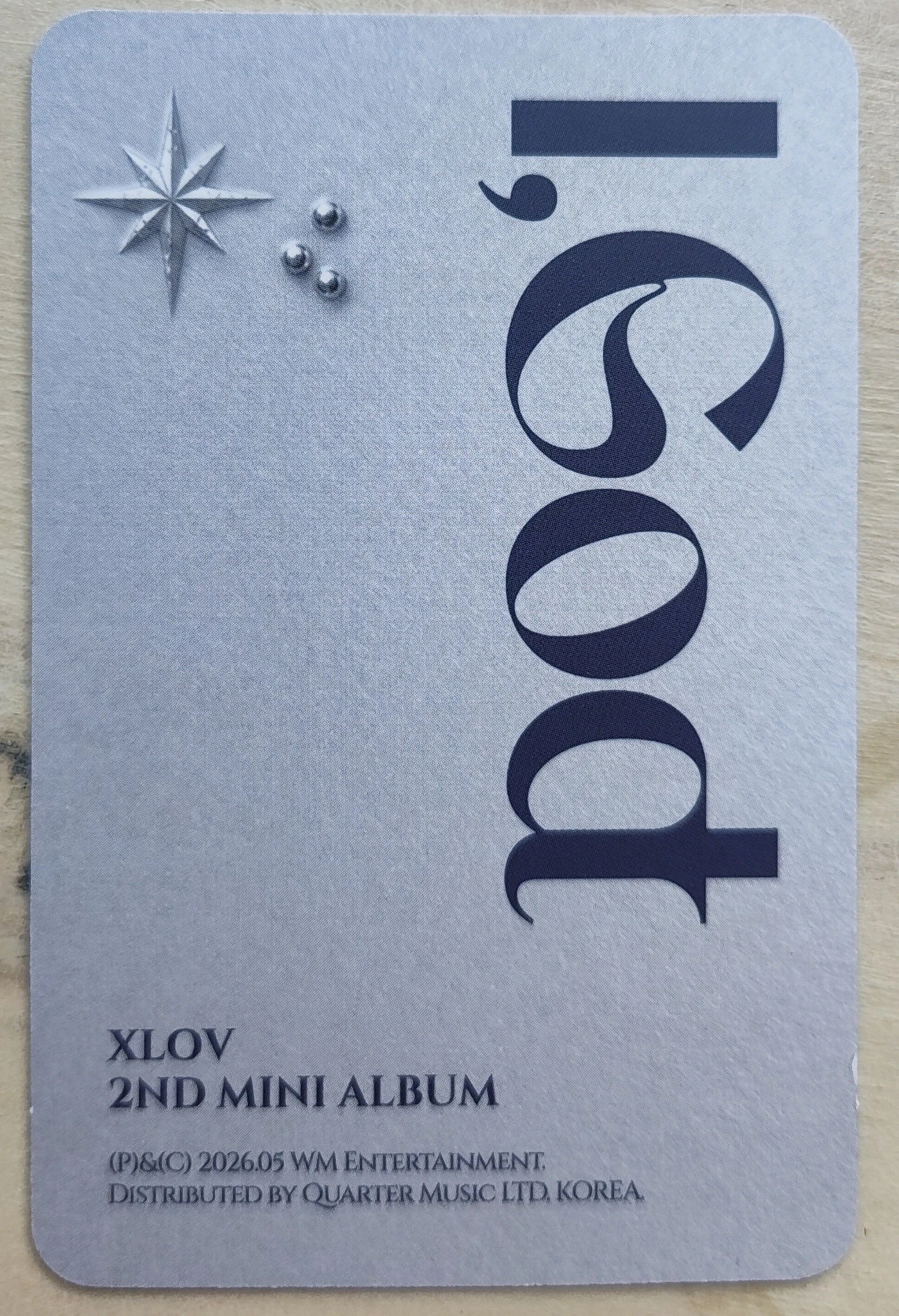 XLOV Hyun XLOV - Hyun - I, God Album i version listing photo 2
