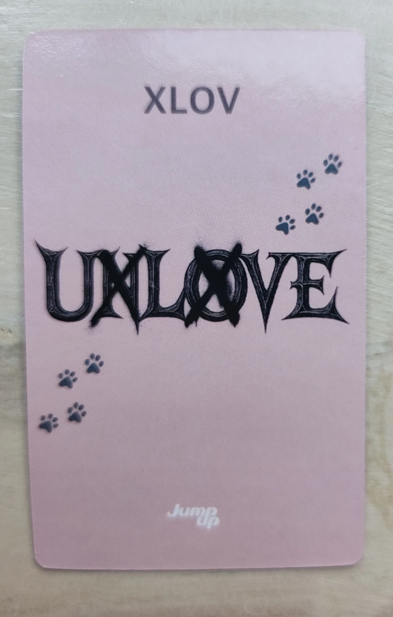 XLOV Rui XLOV - Rui - UXLXVE Album jump up fansign listing photo 2