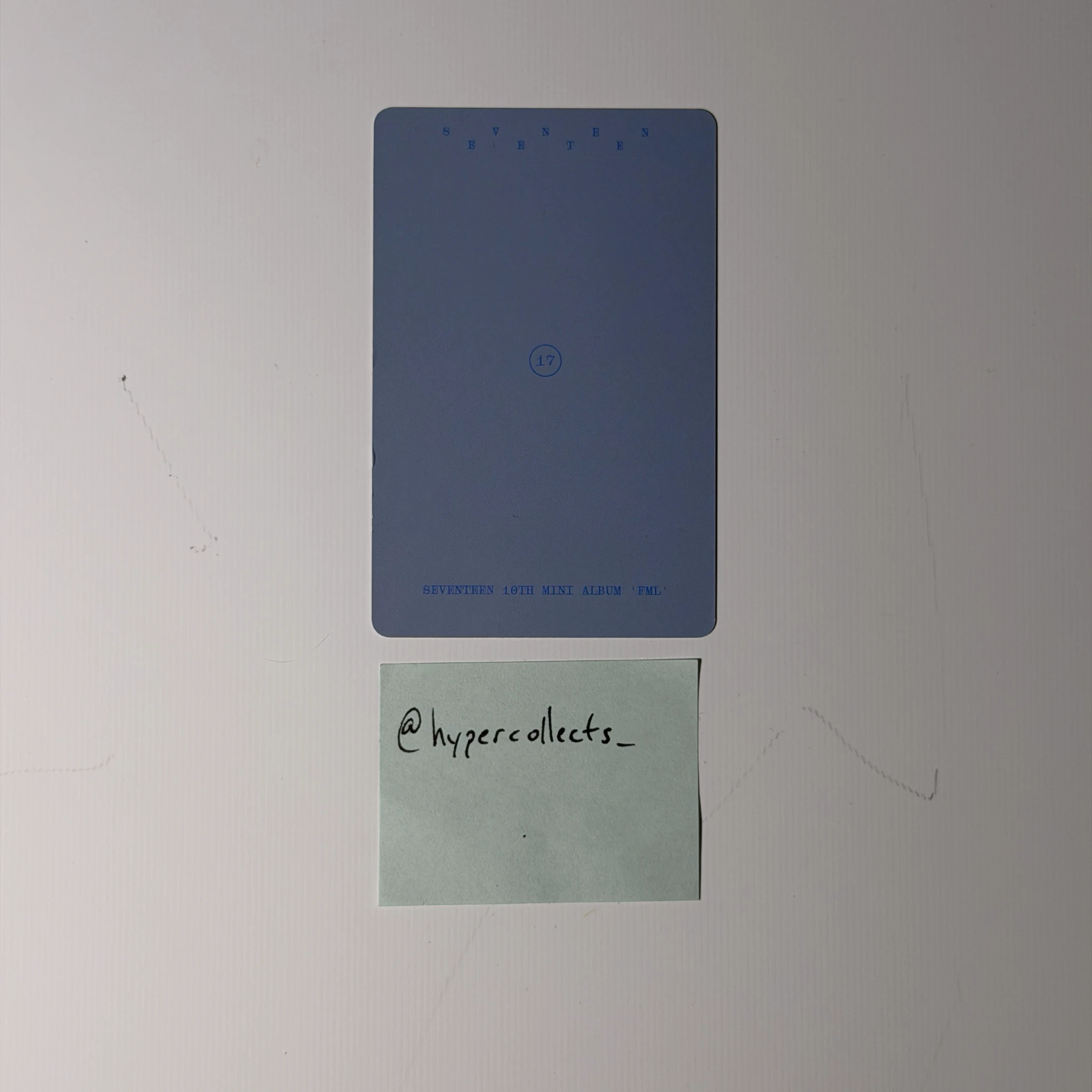 SEVENTEEN SEVENTEEN - Dino & Hoshi & Jun - FML Album album photocard deluxe version unit photocard Performance unit listing photo 2