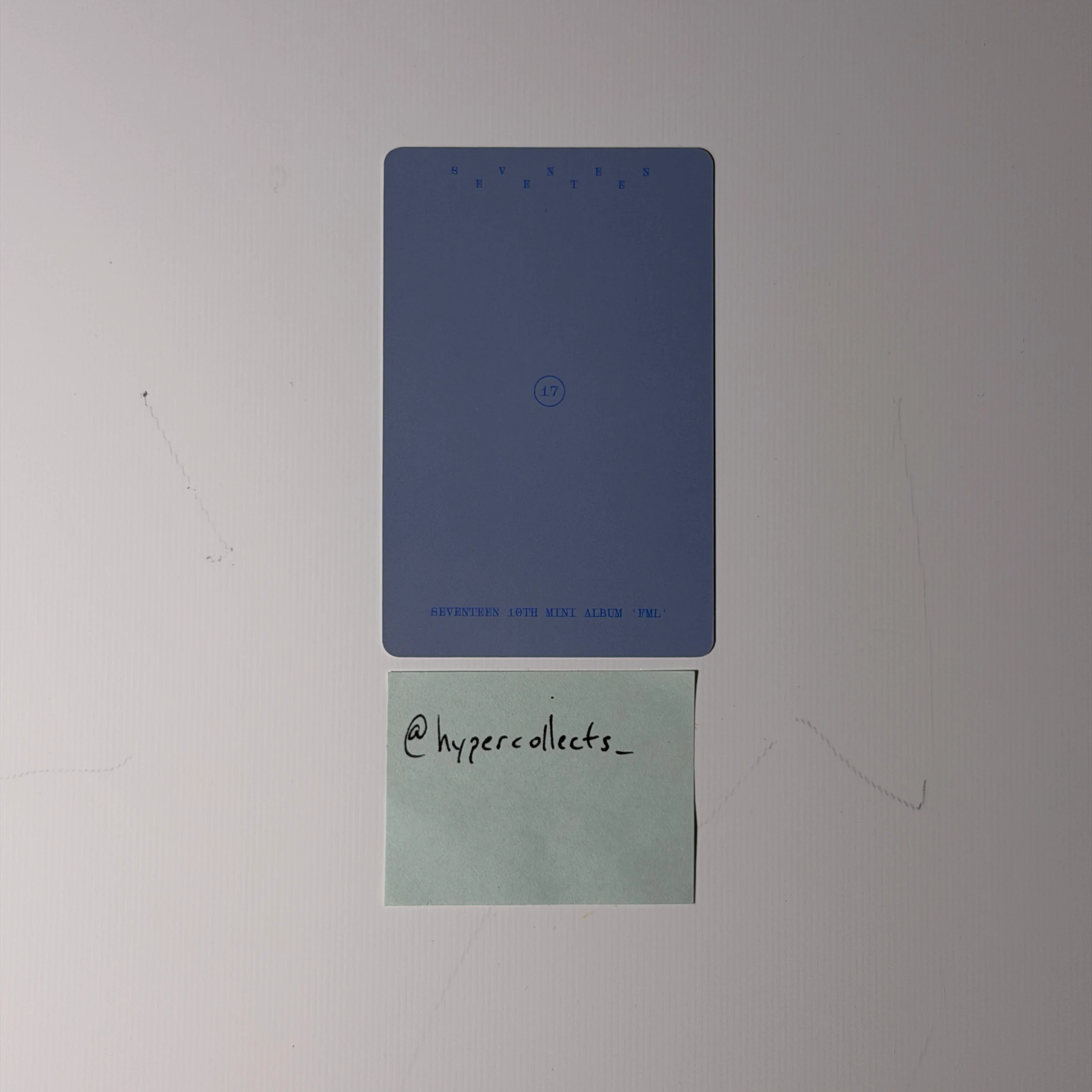 SEVENTEEN SEVENTEEN - S.Coups & Wonwoo & Vernon - FML Album album photocard deluxe version unit photocard hip hop unit listing photo 2
