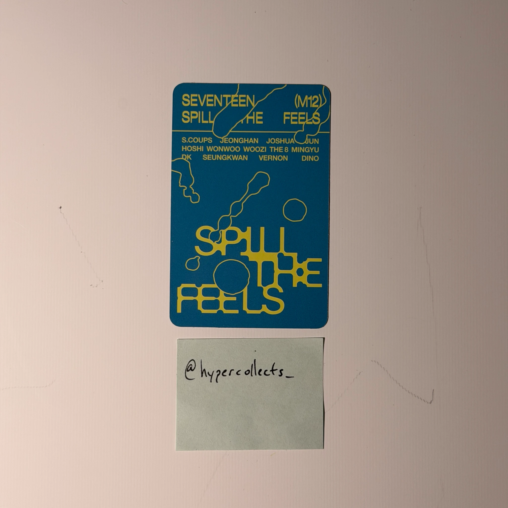 SEVENTEEN Jeonghan SEVENTEEN - Jeonghan - Spill the Feels Album feel blue ver. listing photo 2