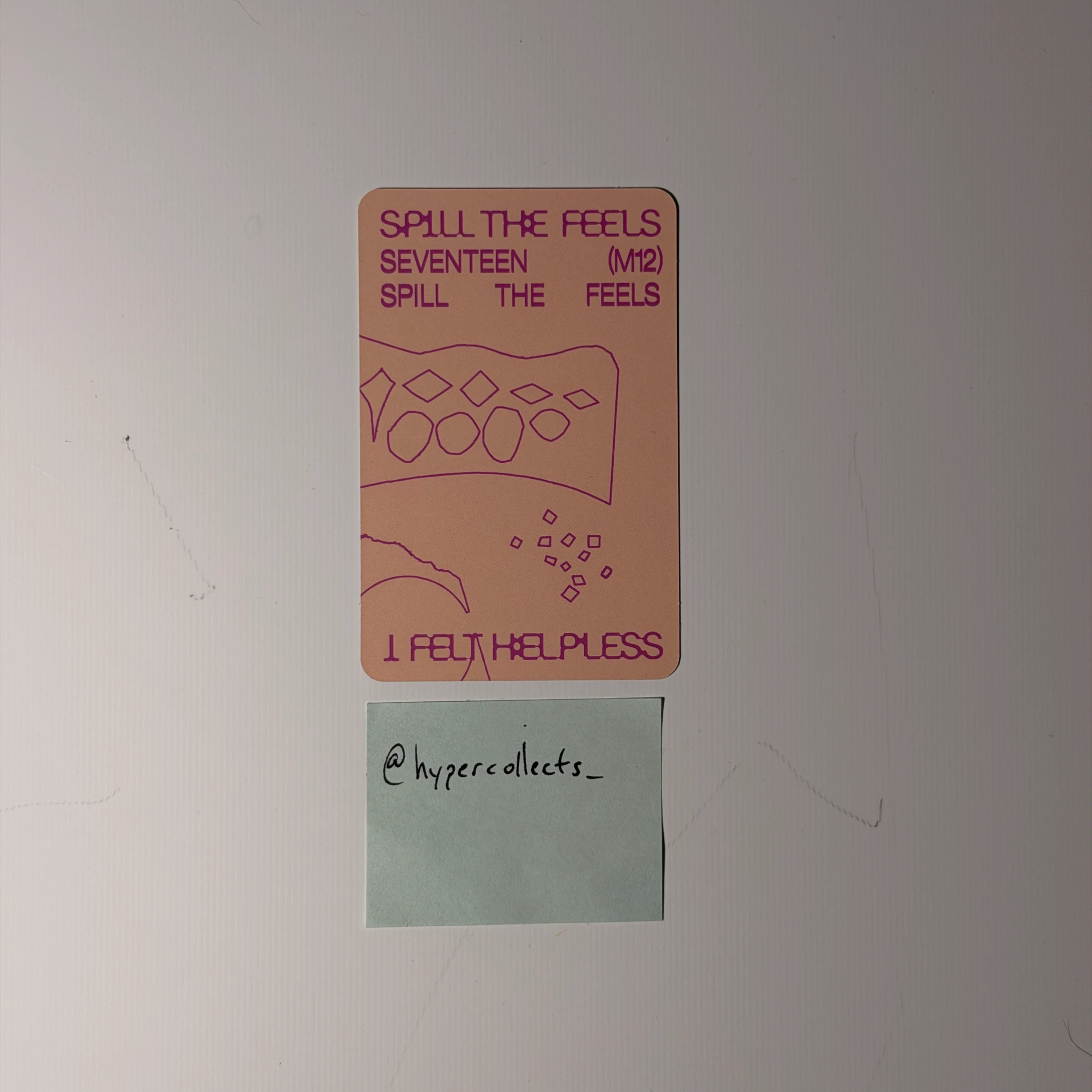 SEVENTEEN Seungkwan SEVENTEEN - Seungkwan - Spill the Feels Album US/EU exclusive listing photo 2