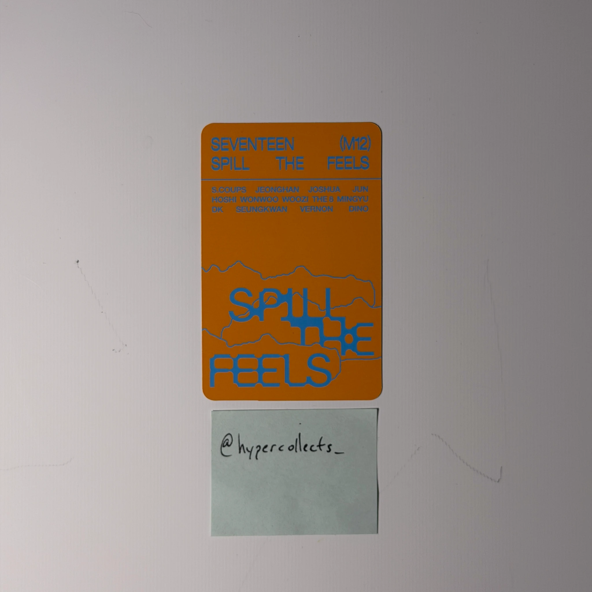 SEVENTEEN Jeonghan SEVENTEEN - Jeonghan - Spill the Feels Album feel you version album photocard listing photo 2