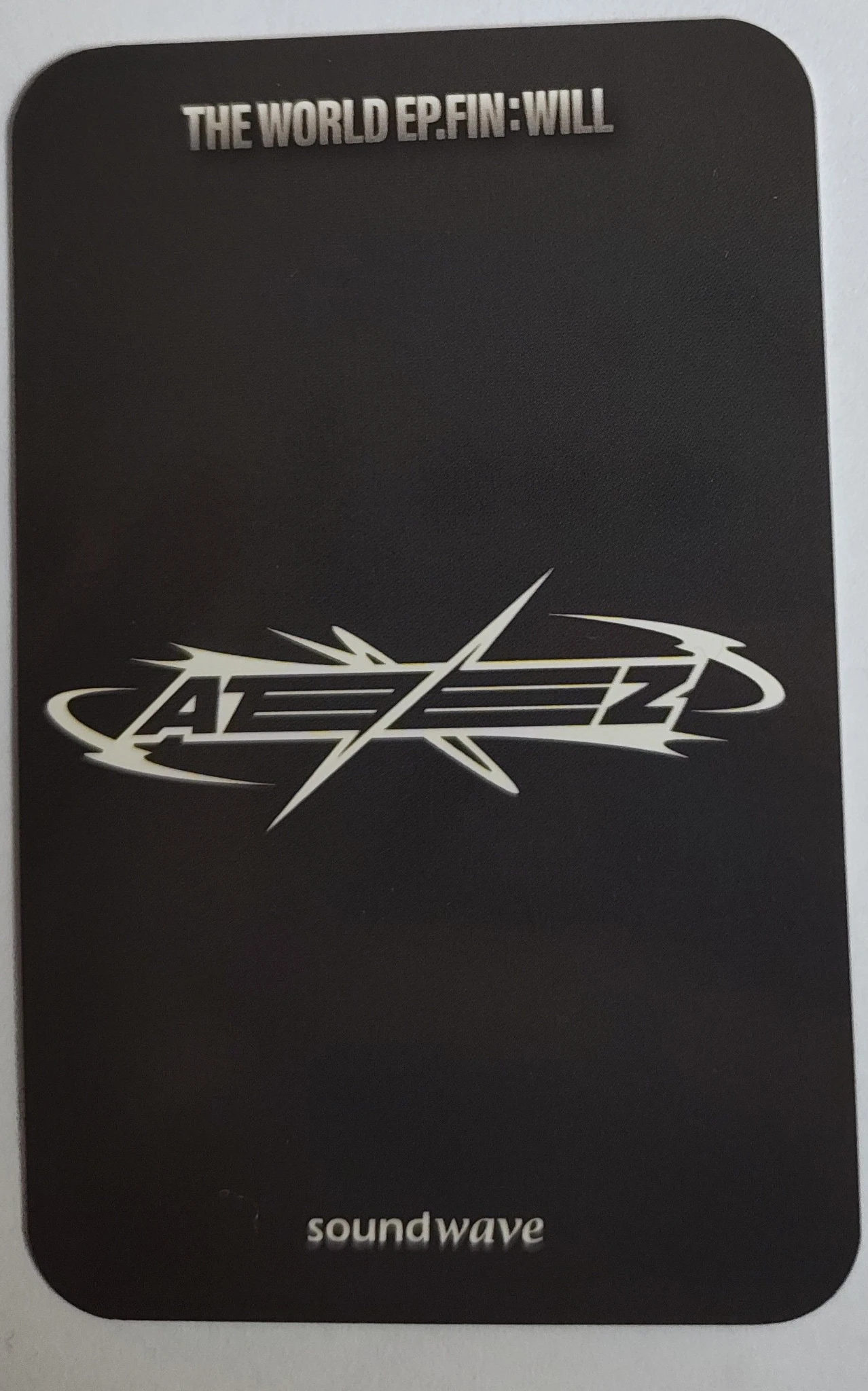 ATEEZ Yeosang ATEEZ - Yeosang - THE WORLD EP.FIN: WILL Album soundwave lucky draw glossy heart balloon online listing photo 2