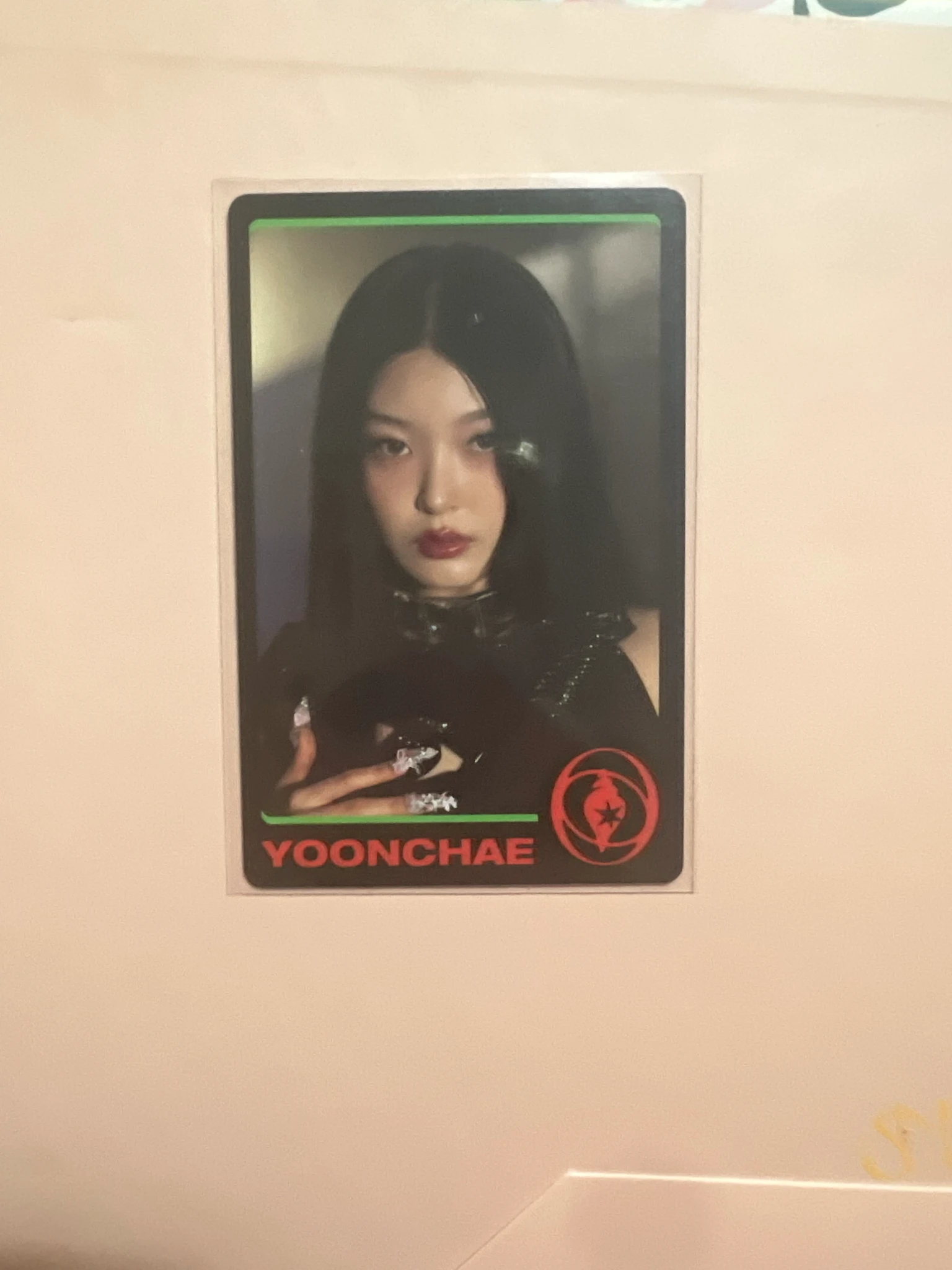 KATSEYE Yoonchae KATSEYE - Yoonchae - BEAUTIFUL CHAOS Album vinyl version album photocard photocard set double-sided listing photo 2