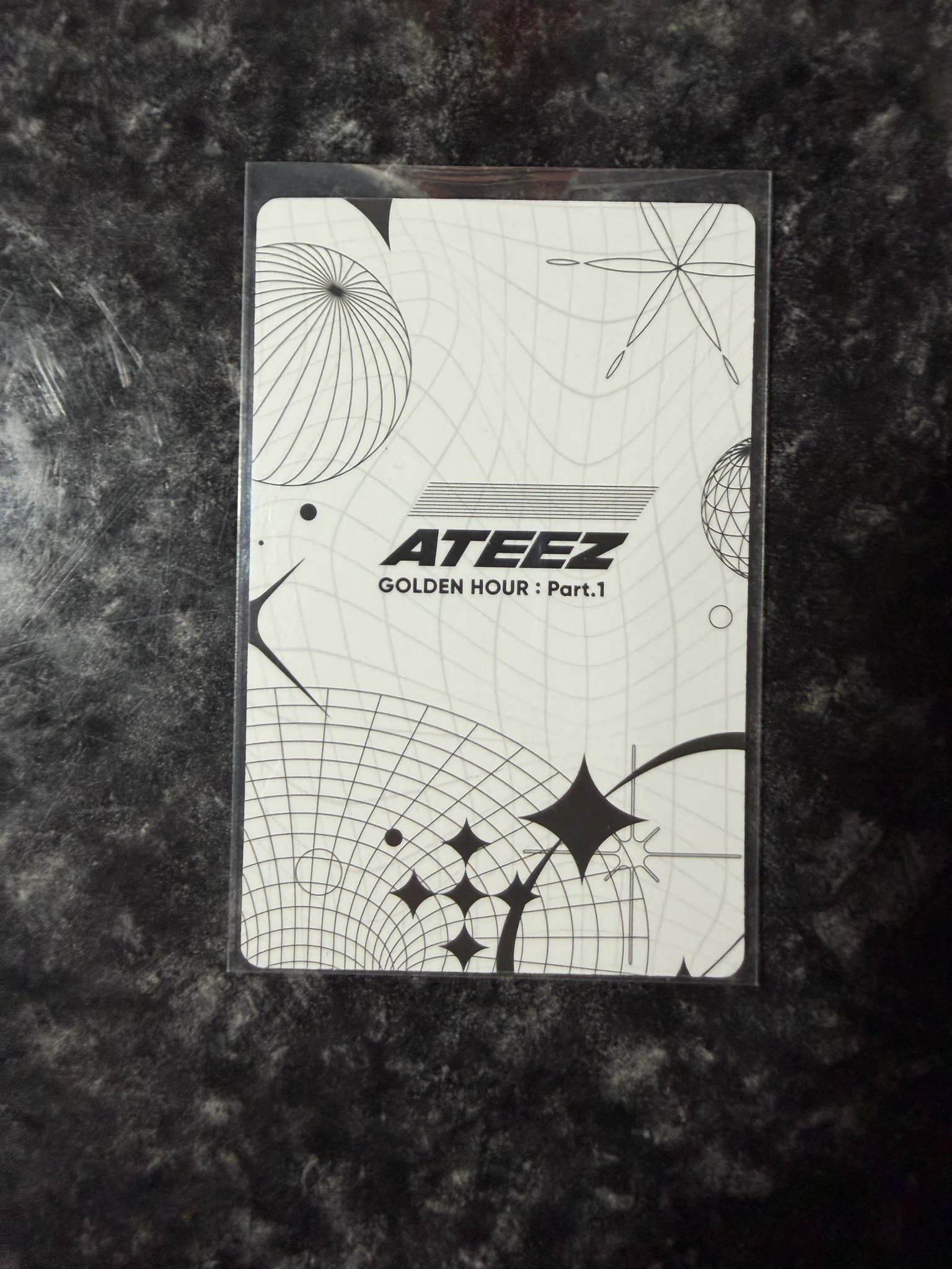 ATEEZ Yunho ATEEZ - Yunho - Golden Hour : Part.1 Album EU exclusive look up ver hello82 europe exclusive listing photo 2