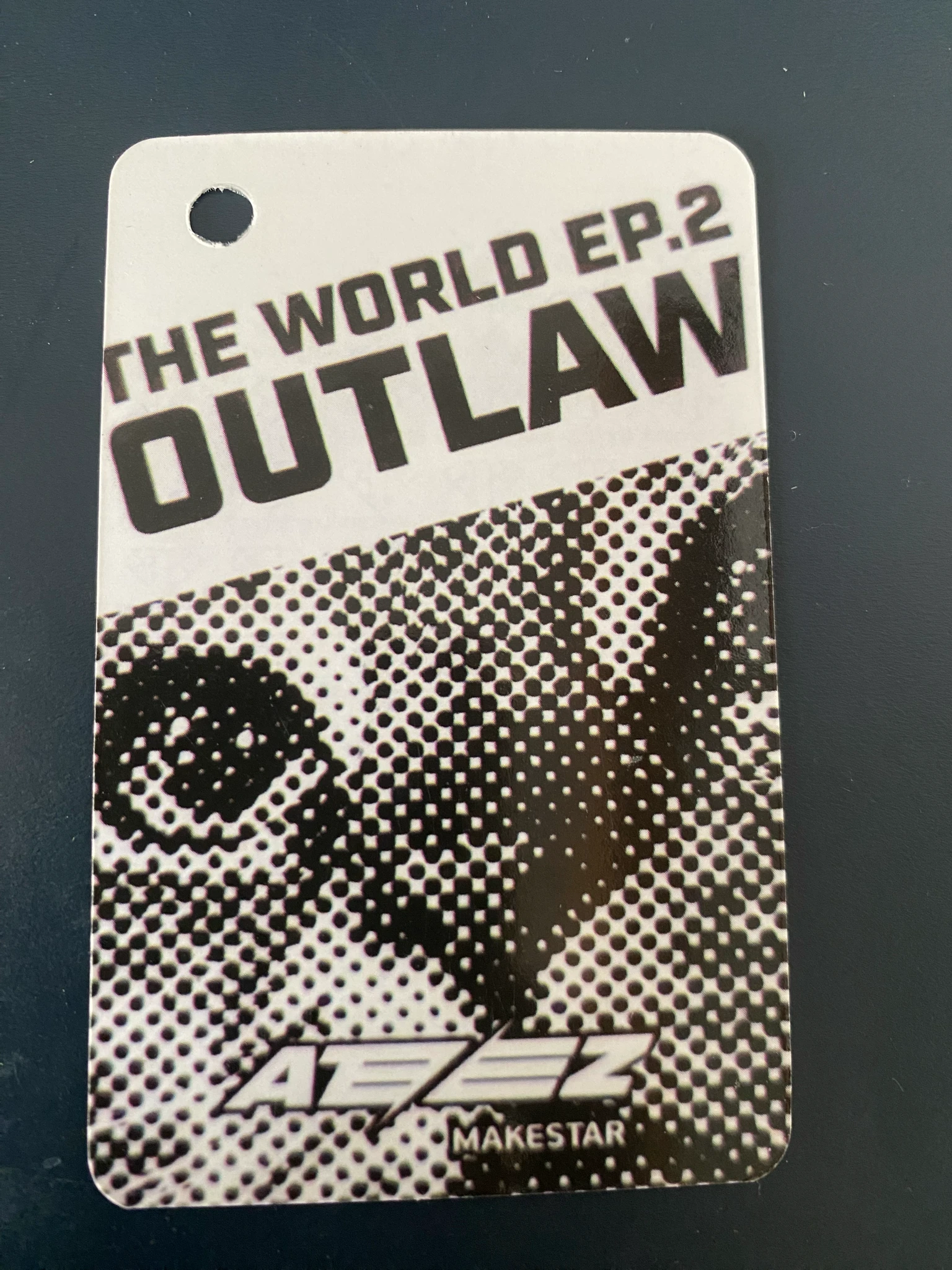 ATEEZ Hongjoong ATEEZ - Hongjoong - THE WORLD EP.2 : OUTLAW Album makestar lucky draw white version listing photo 2