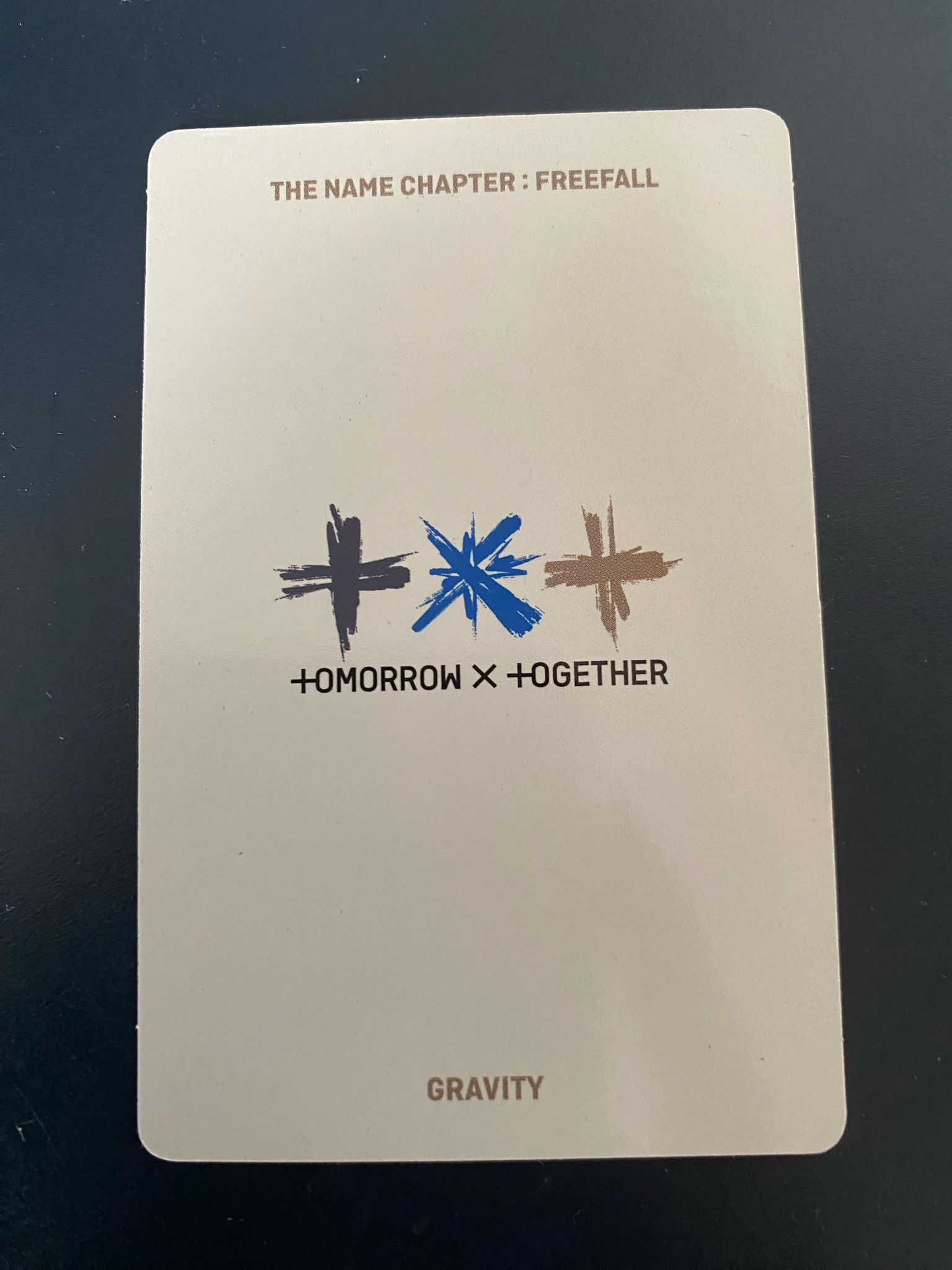 TOMORROW X TOGETHER Beomgyu TOMORROW X TOGETHER - Beomgyu - The Name Chapter: Freefall Album album photocard gravity ver. listing photo 2