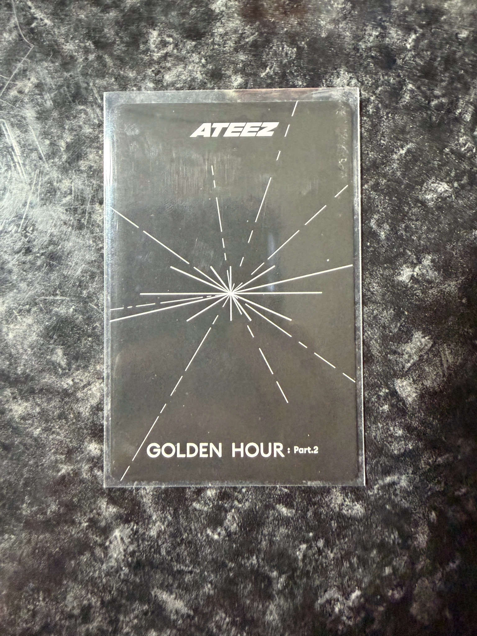 ATEEZ Mingi ATEEZ - Golden Hour : Part 2 Album album photocard digipack version listing photo 2