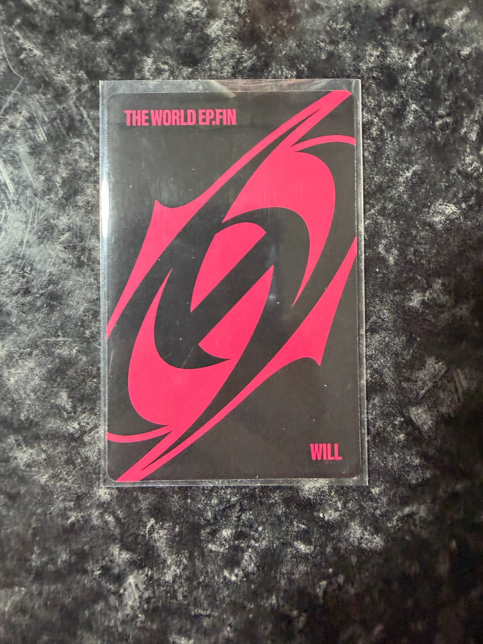 ATEEZ Wooyoung ATEEZ - Wooyoung - THE WORLD EP.FIN: WILL Album diary version album photocard listing photo 2