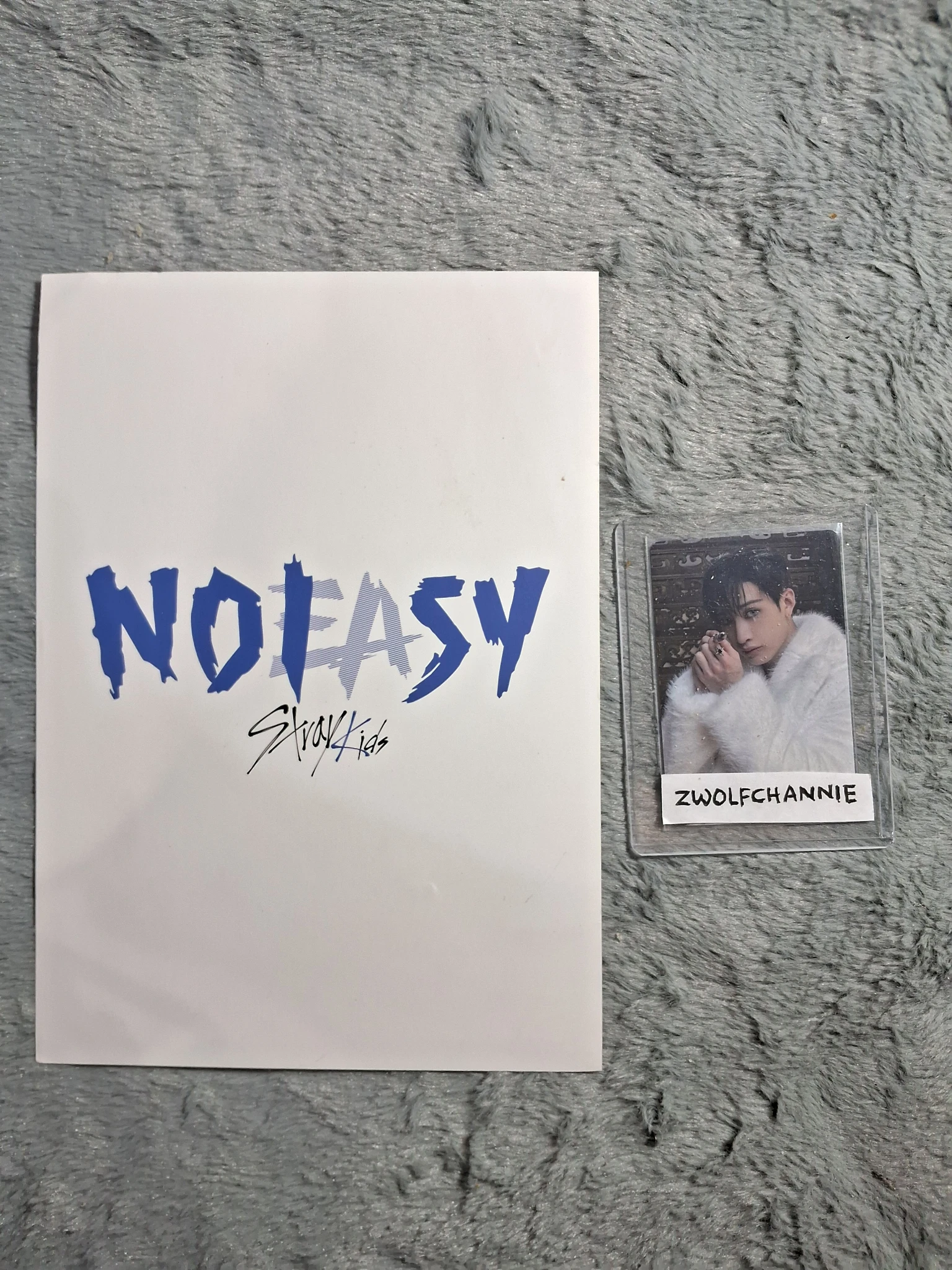 Stray Kids Felix Stray Kids - Felix - NoEasy Album yes24 pre-order benefit (pob) mini poster listing photo 2
