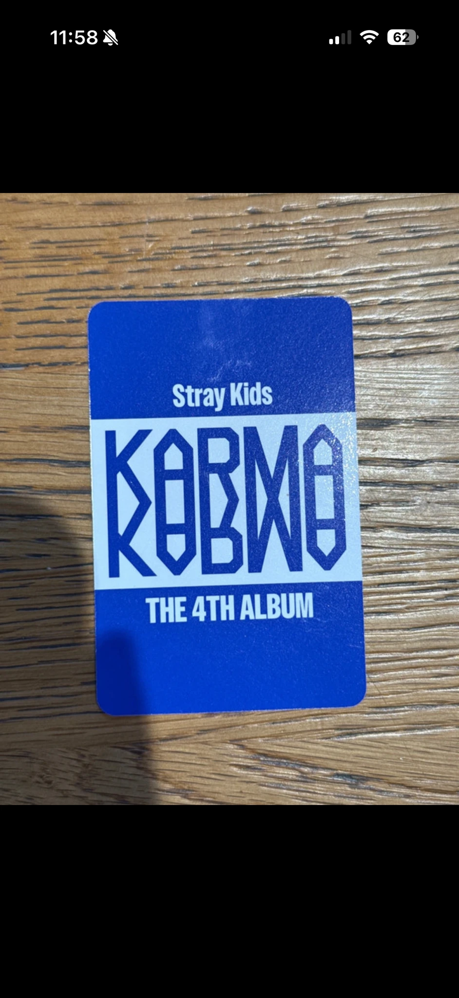 Stray Kids HAN Stray Kids - HAN - KARMA Album album photocard accordion version listing photo 2