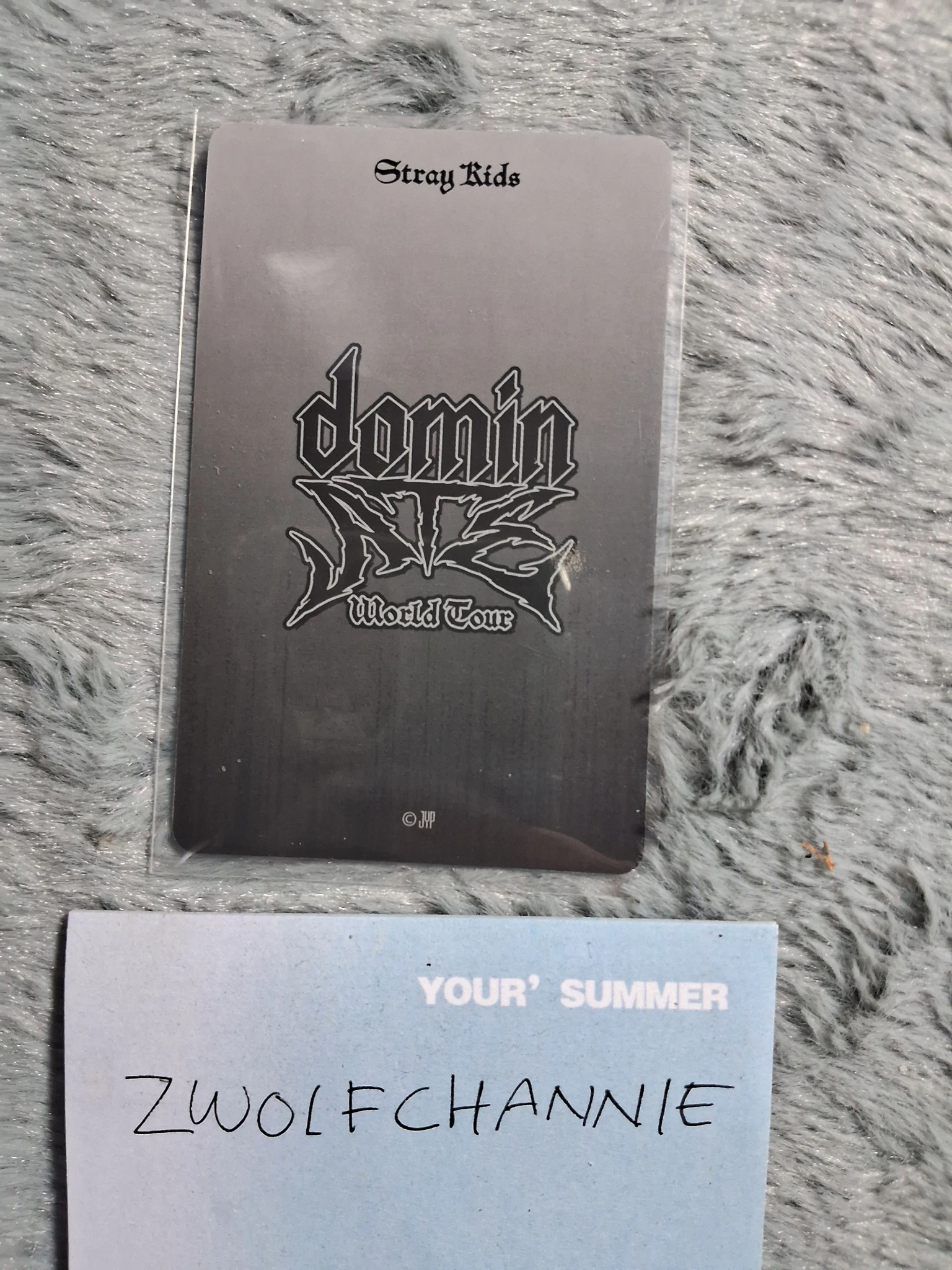 Stray Kids Bang Chan Stray Kids - Bang Chan - DominATE World Tour Event pop-up store japan shizuoka merch photocard random photocard listing photo 2