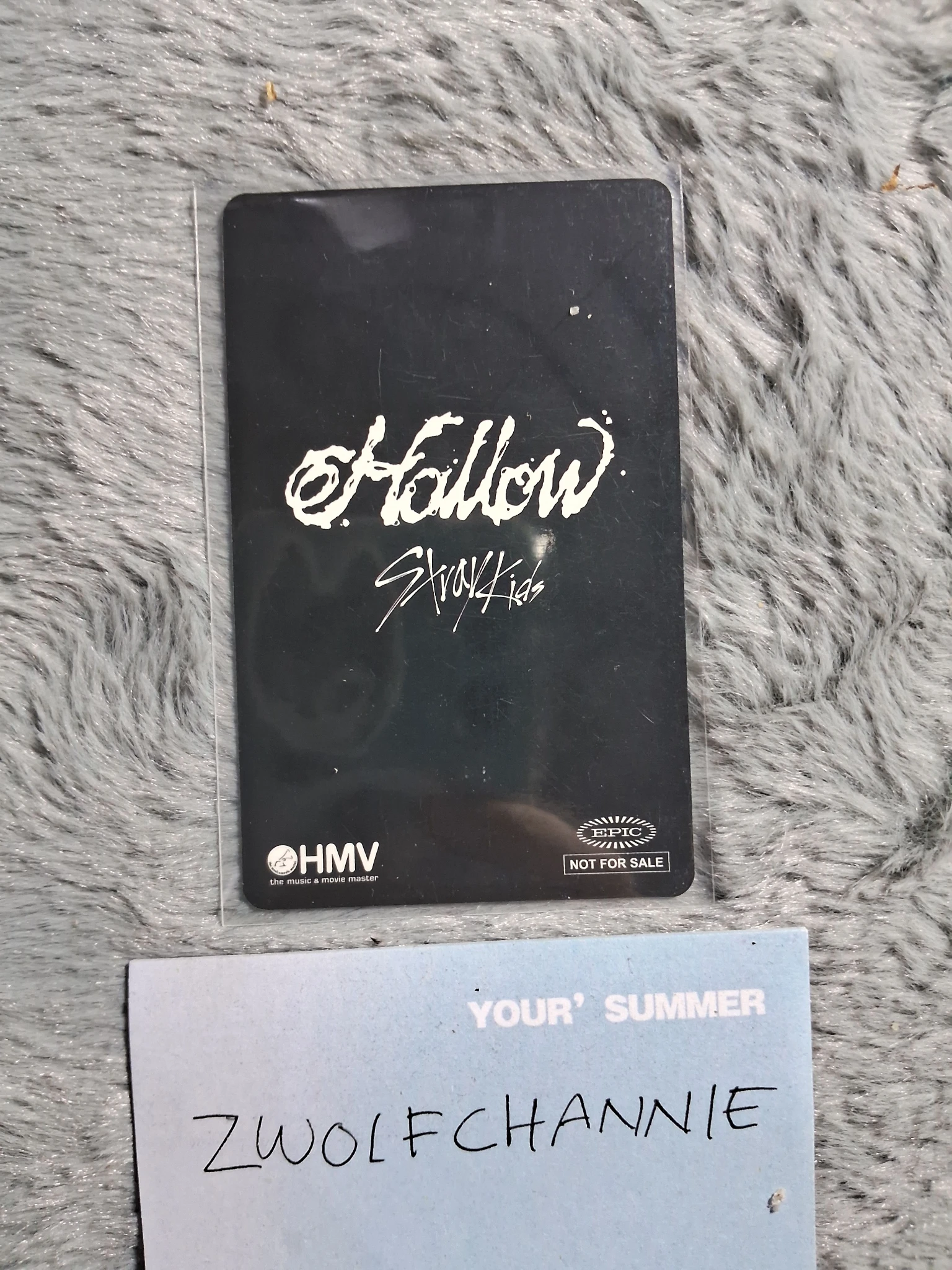 Stray Kids Bang Chan Stray Kids - Bang Chan - Hollow Album hmv japan pob (pre-order benefit) listing photo 2
