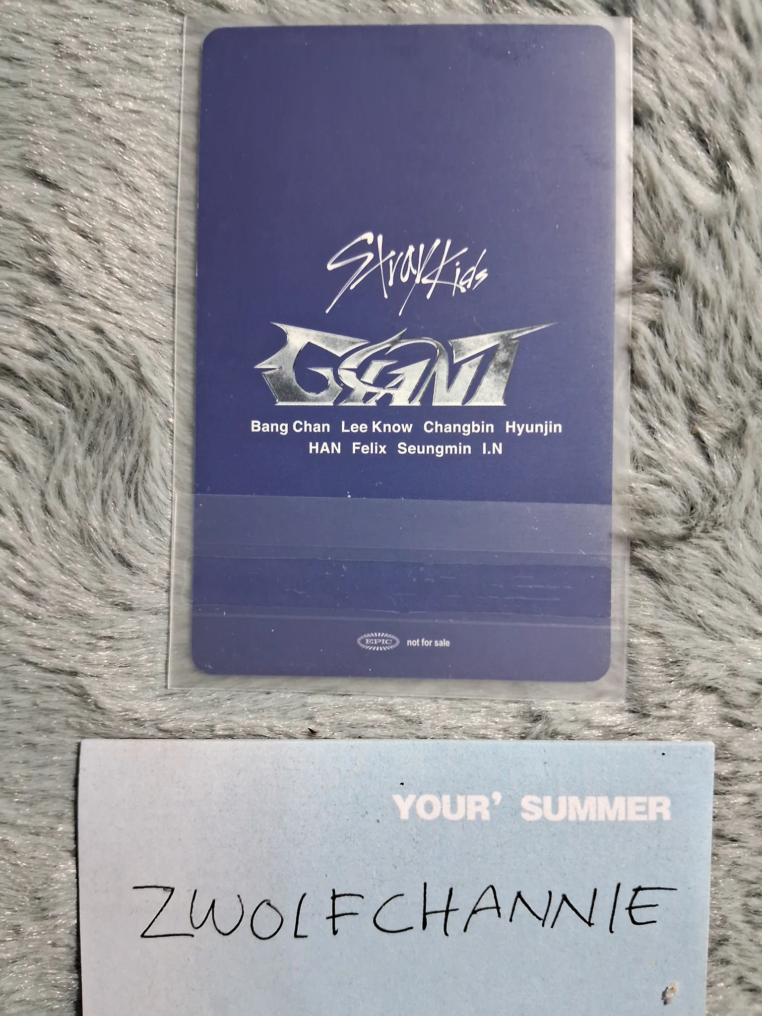 Stray Kids Bang Chan Stray Kids - Bang Chan - DominATE World Tour Event venue-limited purchase benefit tokyo B version giant listing photo 2